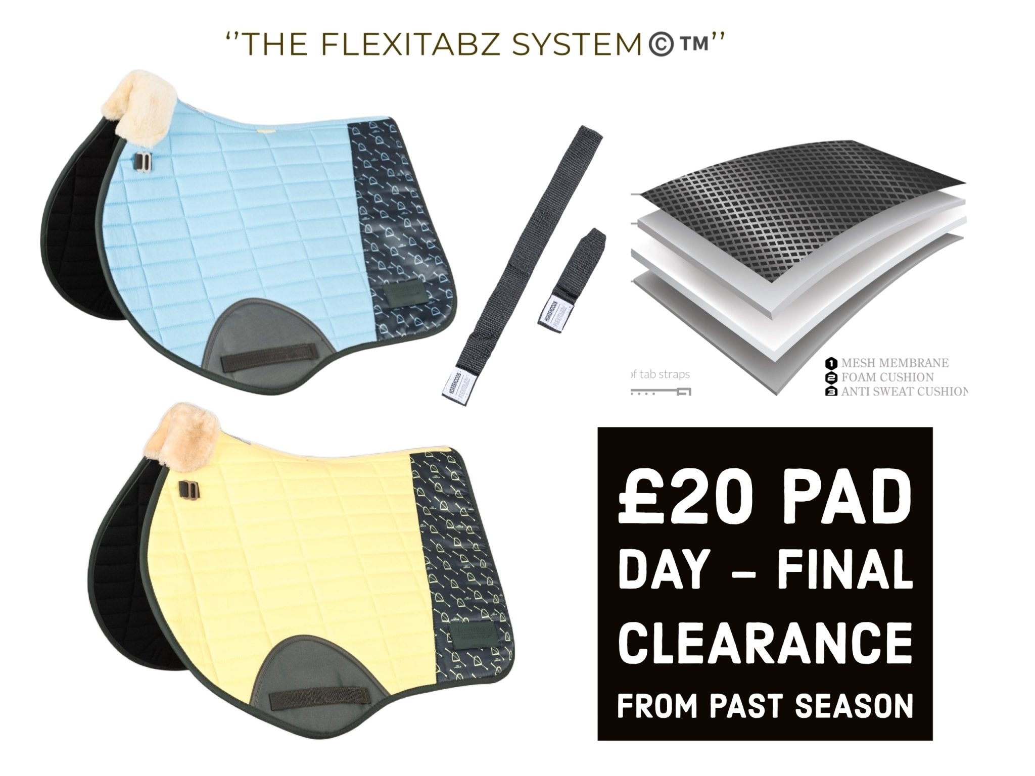 £20 Clearance Pads - Horzehoods