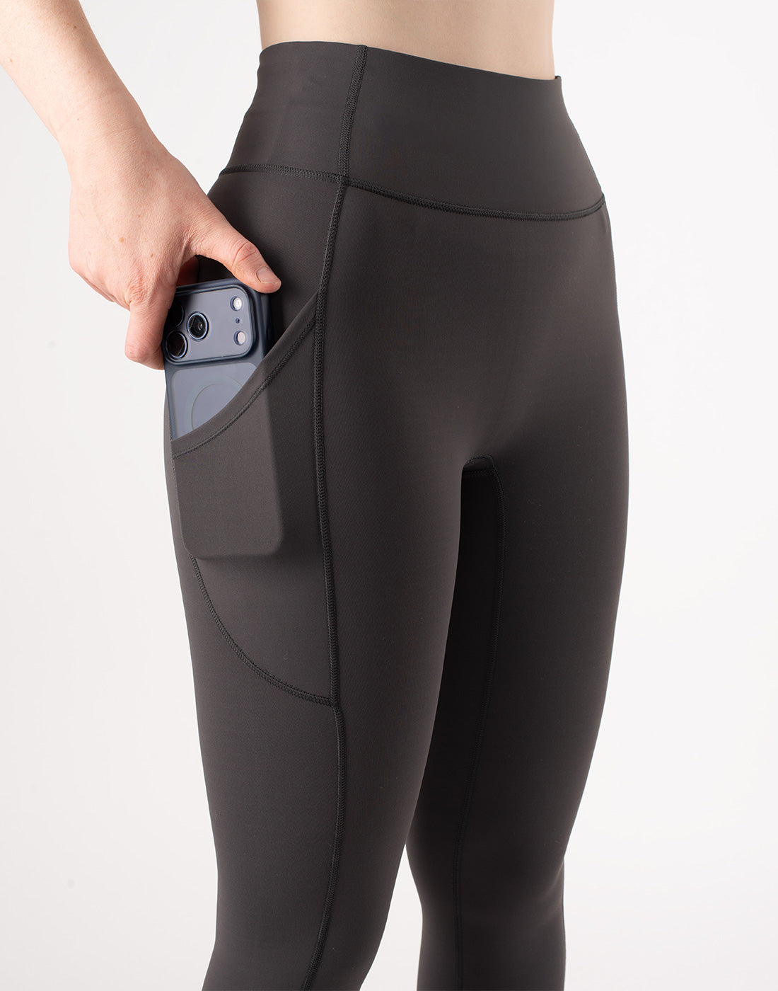 HORZEHOODS® Grey Basicz Range Non Riding Comfort Leggings