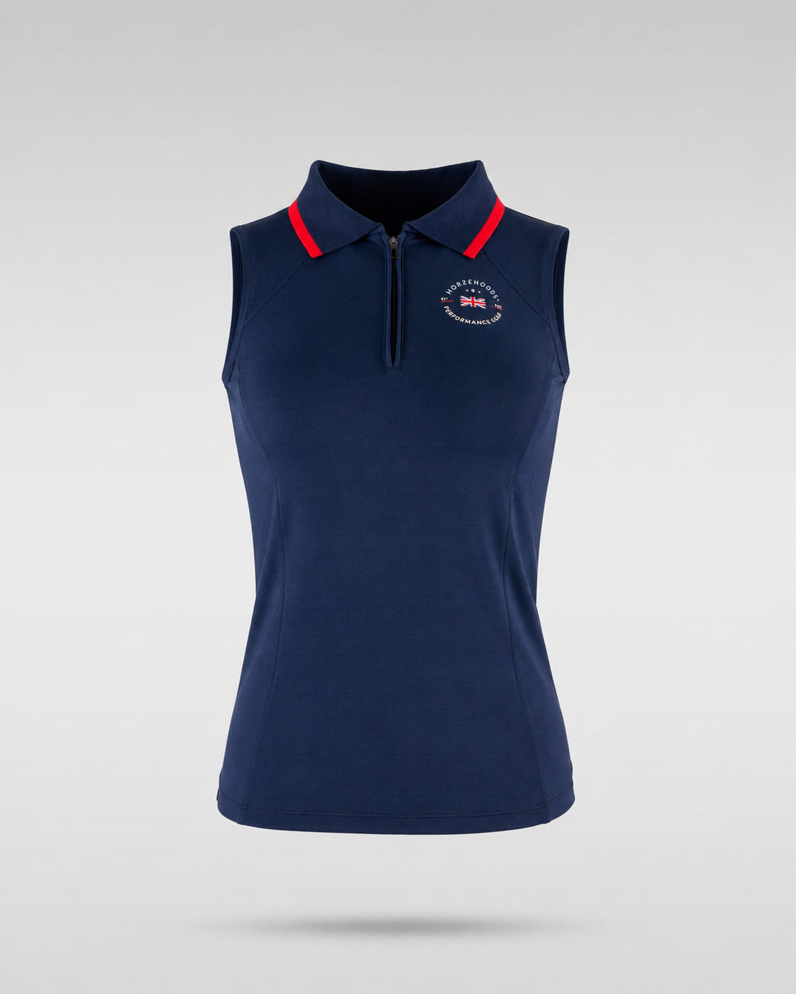 HORZEHOODS® Performance Club Navy Sleeveless Base Layer Top