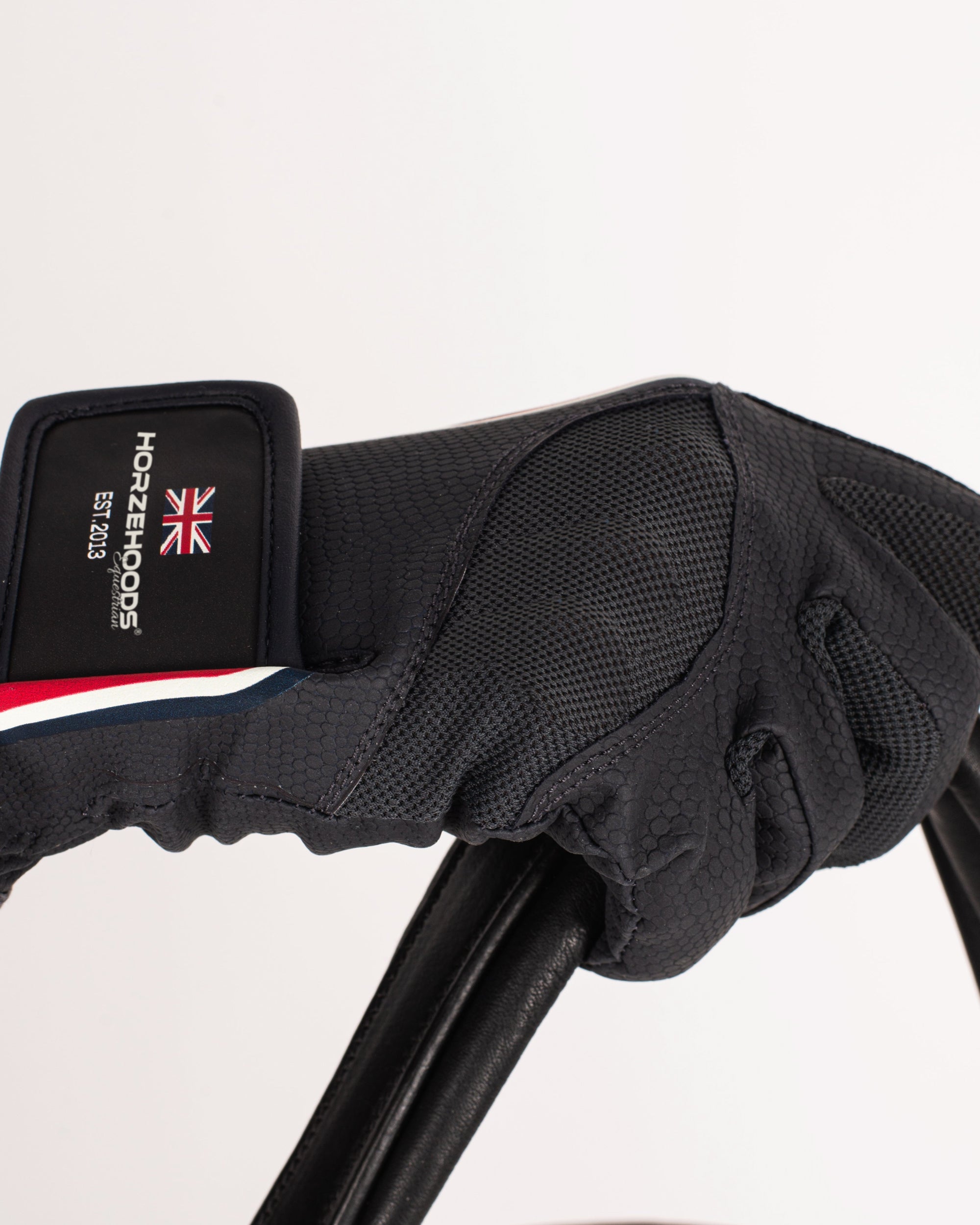 HORZEHOODS® Performance Club Navy AirFlow Riding Gloves