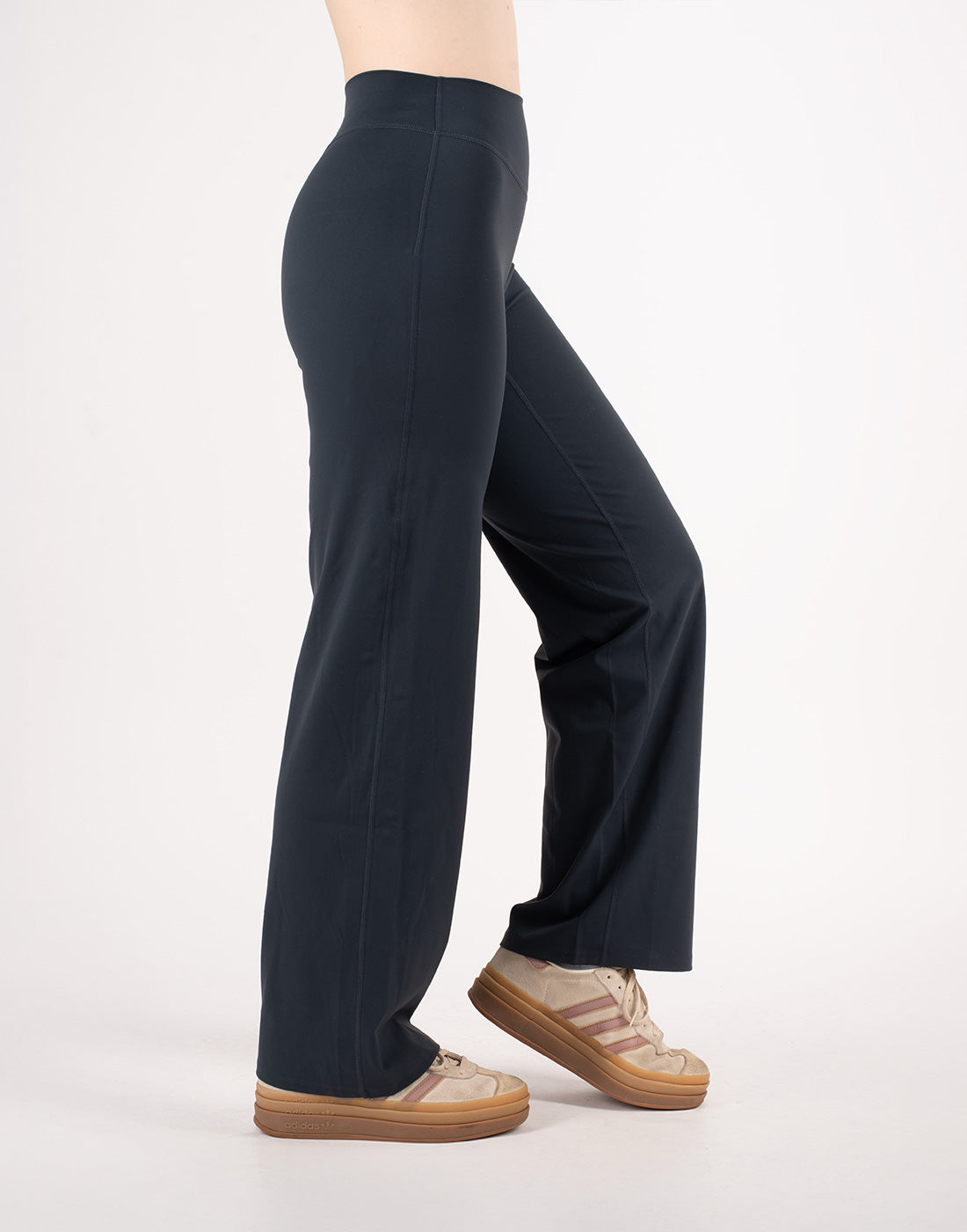 HORZEHOODS® Navy Flare Basicz Non Riding Leggings