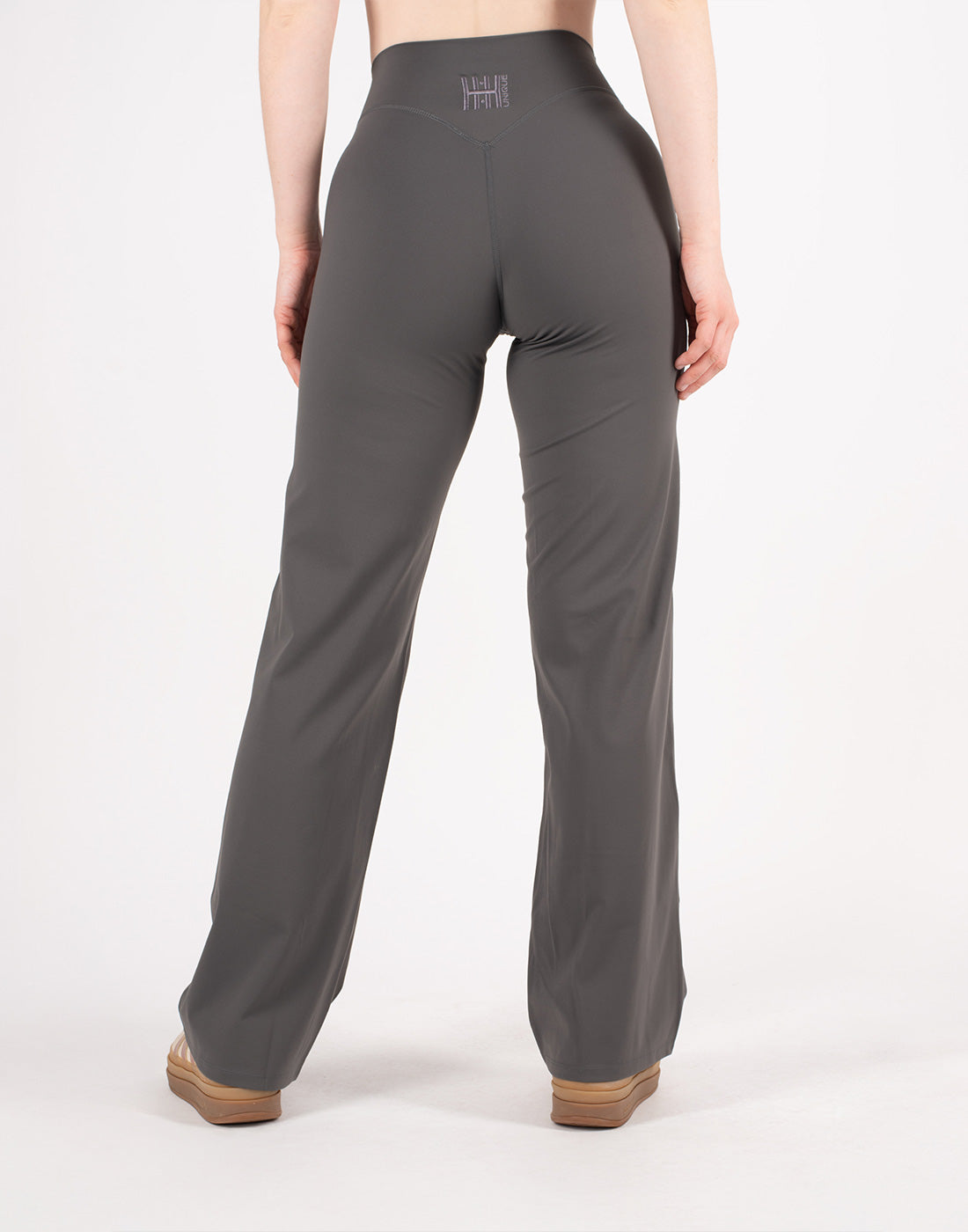 HORZEHOODS® Grey Flare Basicz Non Riding Leggings