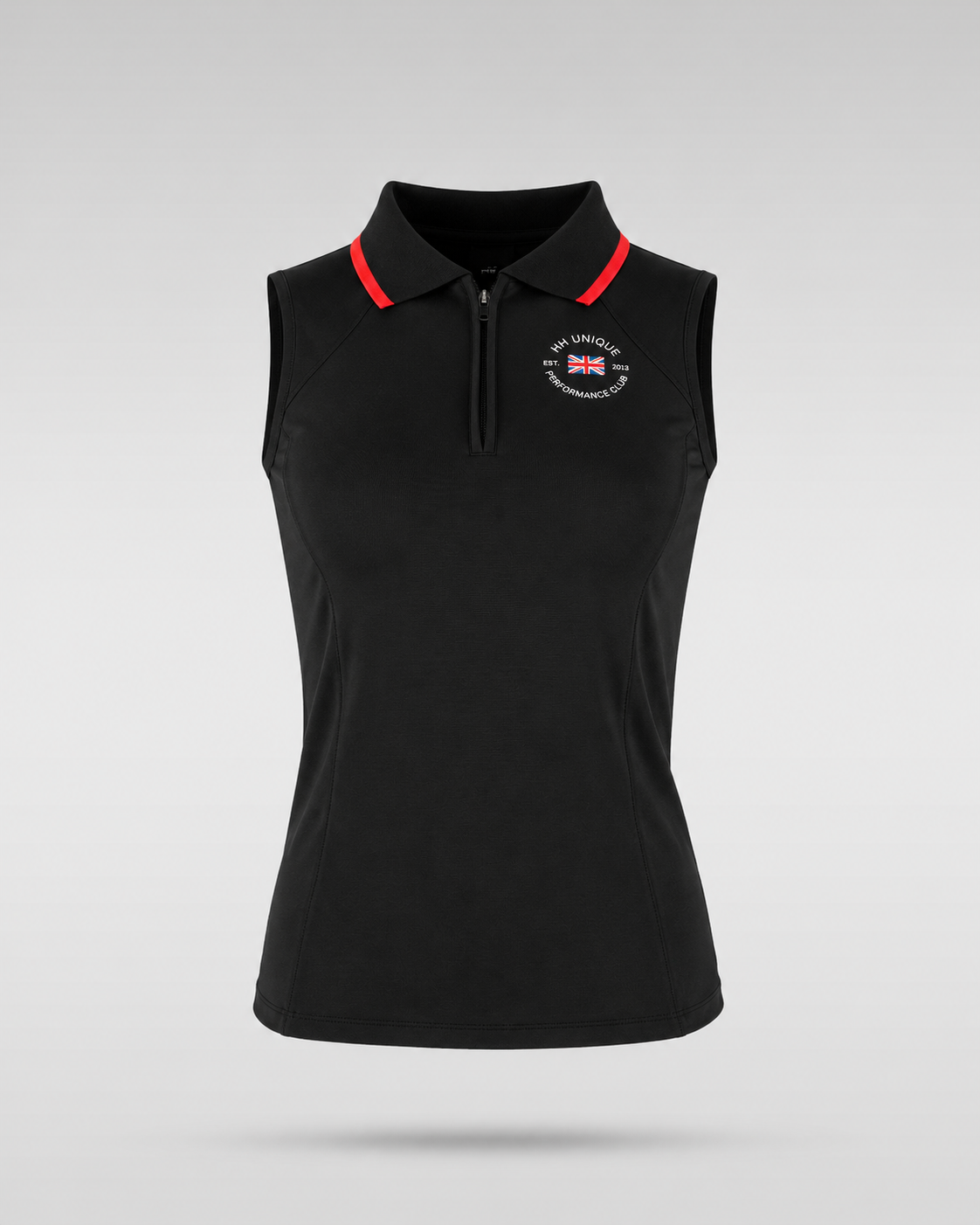 HORZEHOODS® Performance Club Black Sleeveless Base Layer Top