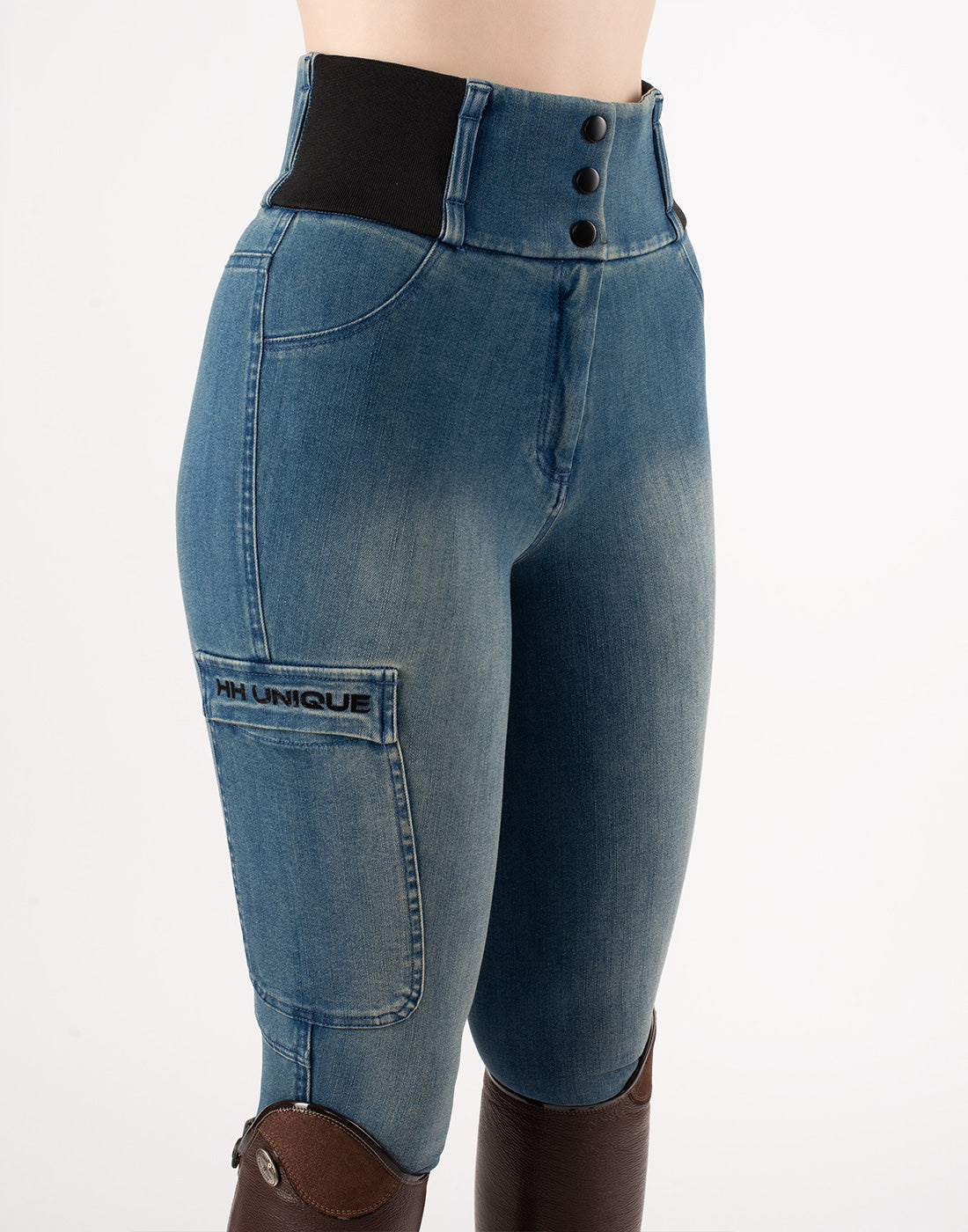 HORZEHOODS® DAKOTA Denim Slim Leg Jeans