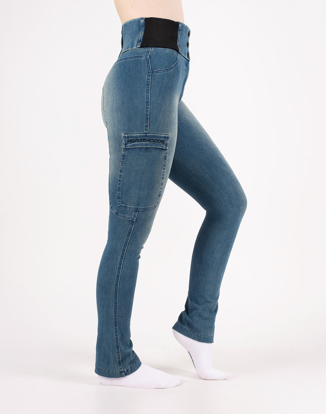 HORZEHOODS® DAKOTA Denim Boot Leg Jeans (No Grip) (LAST FEW SIZES)