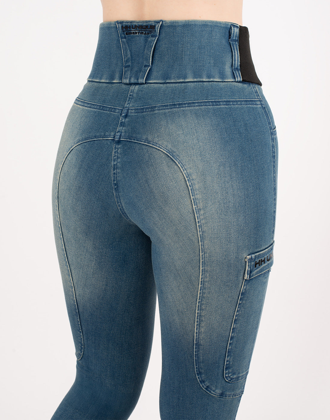HORZEHOODS® DAKOTA Denim Boot Leg Jeans (No Grip)
