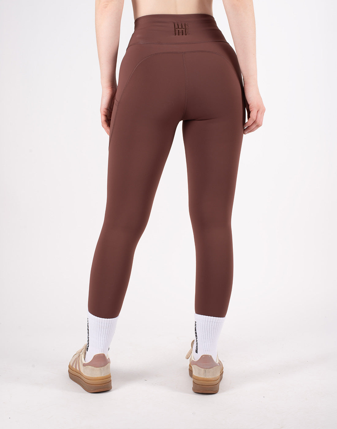 HORZEHOODS® Brown Basicz Range Non Riding Comfort Leggings