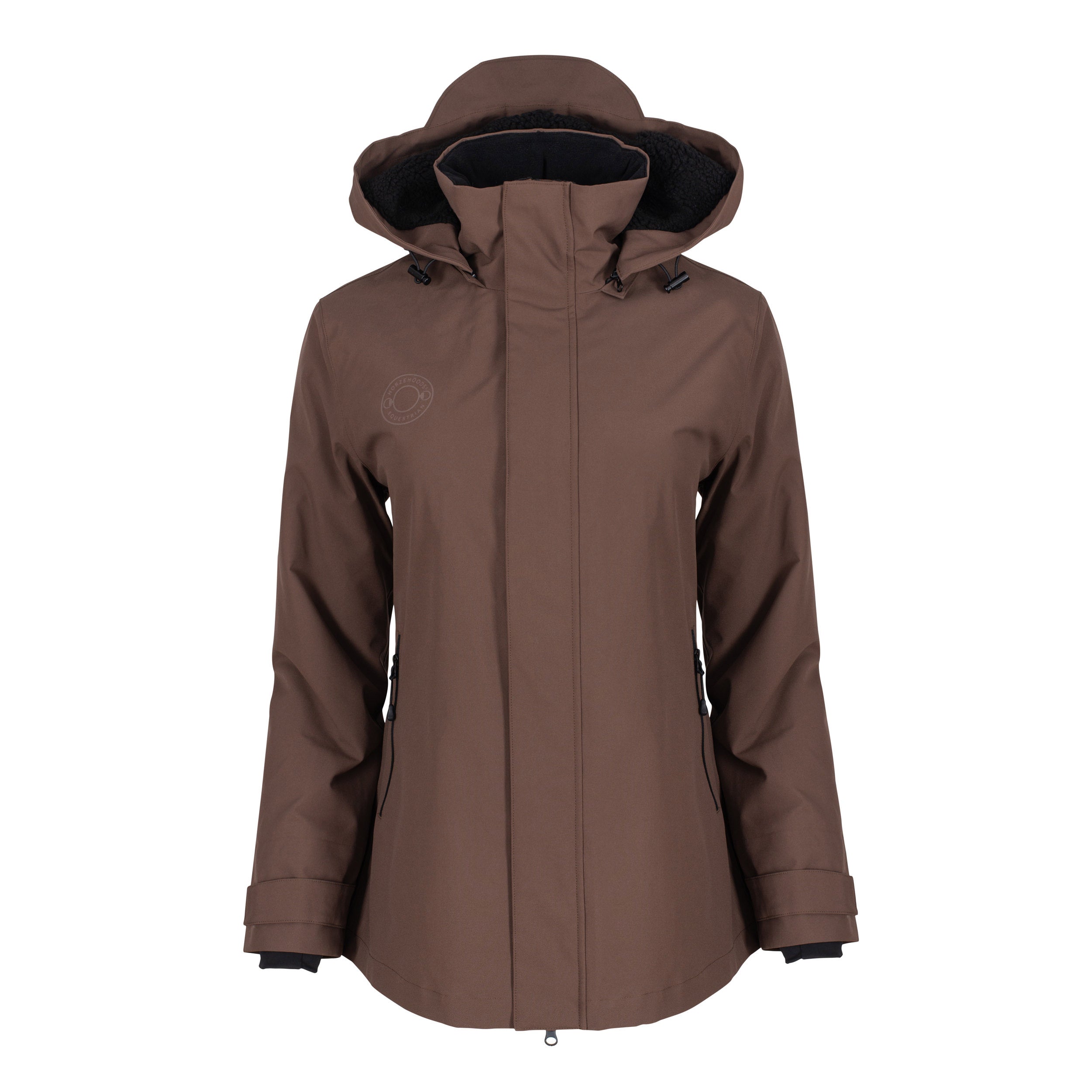 HORZEHOODS® ProPleat®️ Brown Waterproof Coat (despatch end August)