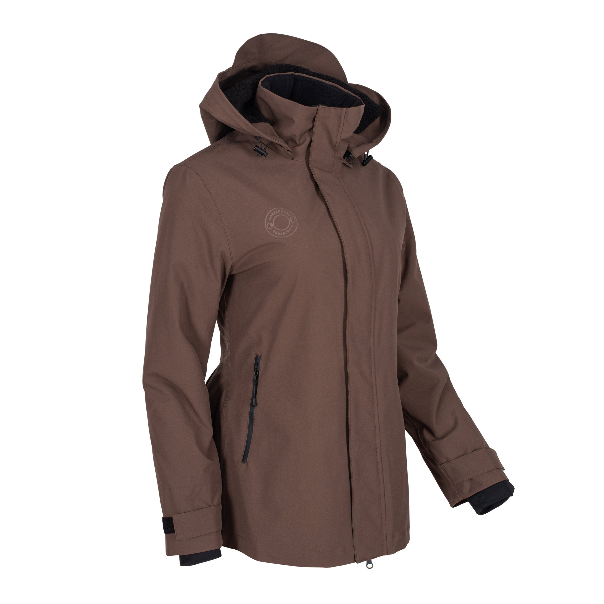 HORZEHOODS® ProPleat®️ Brown Waterproof Coat (despatch end August)