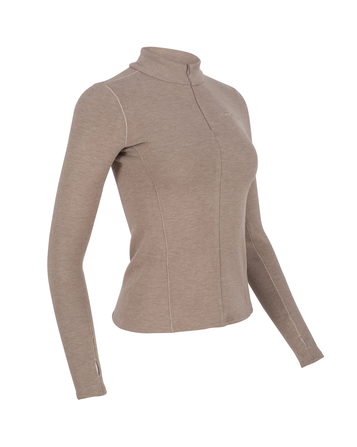HORZEHOODS® Oatmeal Basicz Second-Skin Fleece Top (PO: despatch 18/10)