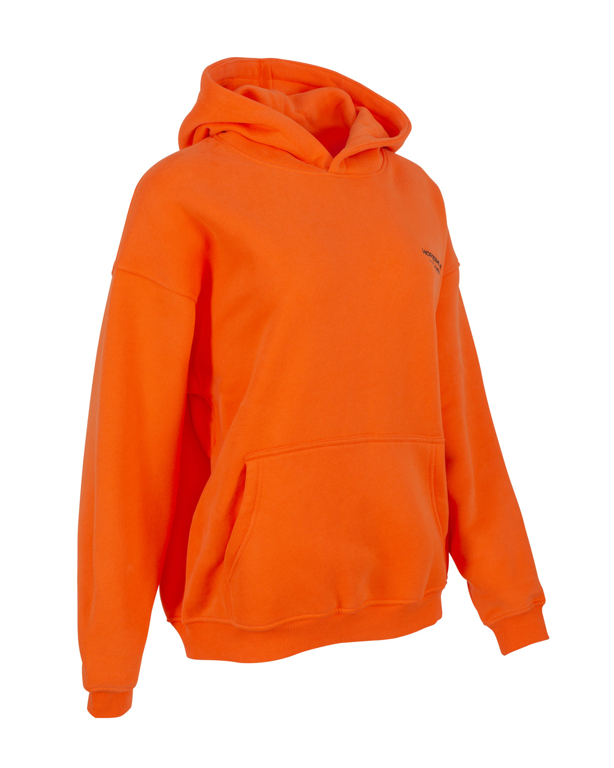 HORZEHOODS® Orange Basicz Oversized 'Horses make me Happy' Hoodie (PO: despatch 18/10)