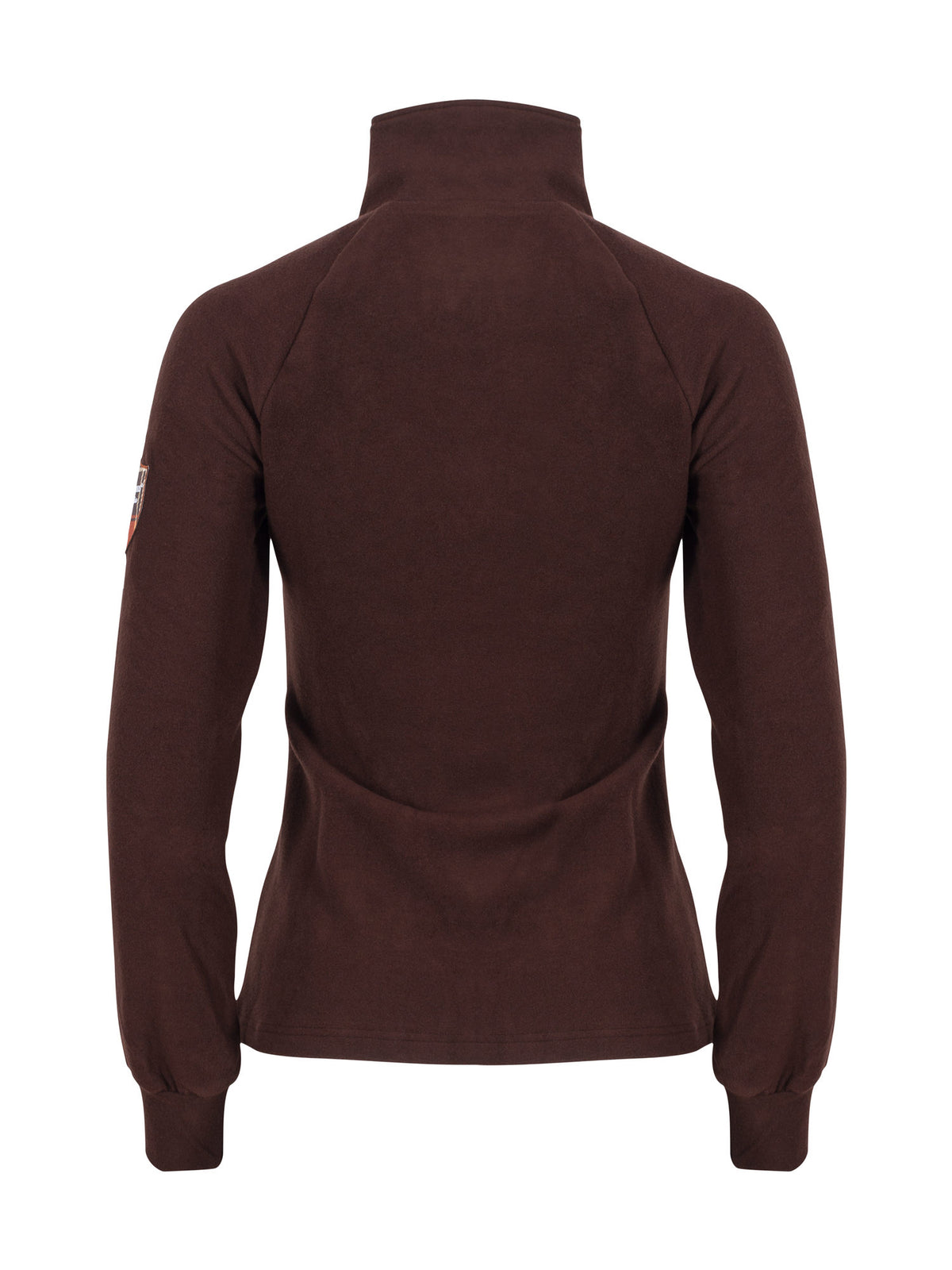 HORZEHOODS® Brown Tartan Aila 1/4 Zip Fleece Sweater - With Zip Pockets (PREORDER)