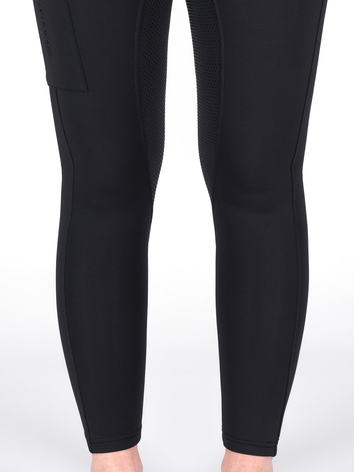 HORZEHOODS® Black V-Twist Compression Leggings