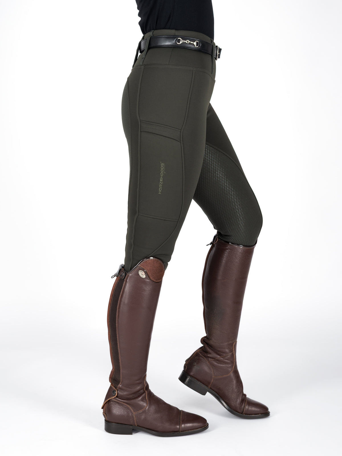 HORZEHOODS® Heritage Green UltraHeat™️ Compression Leggings
