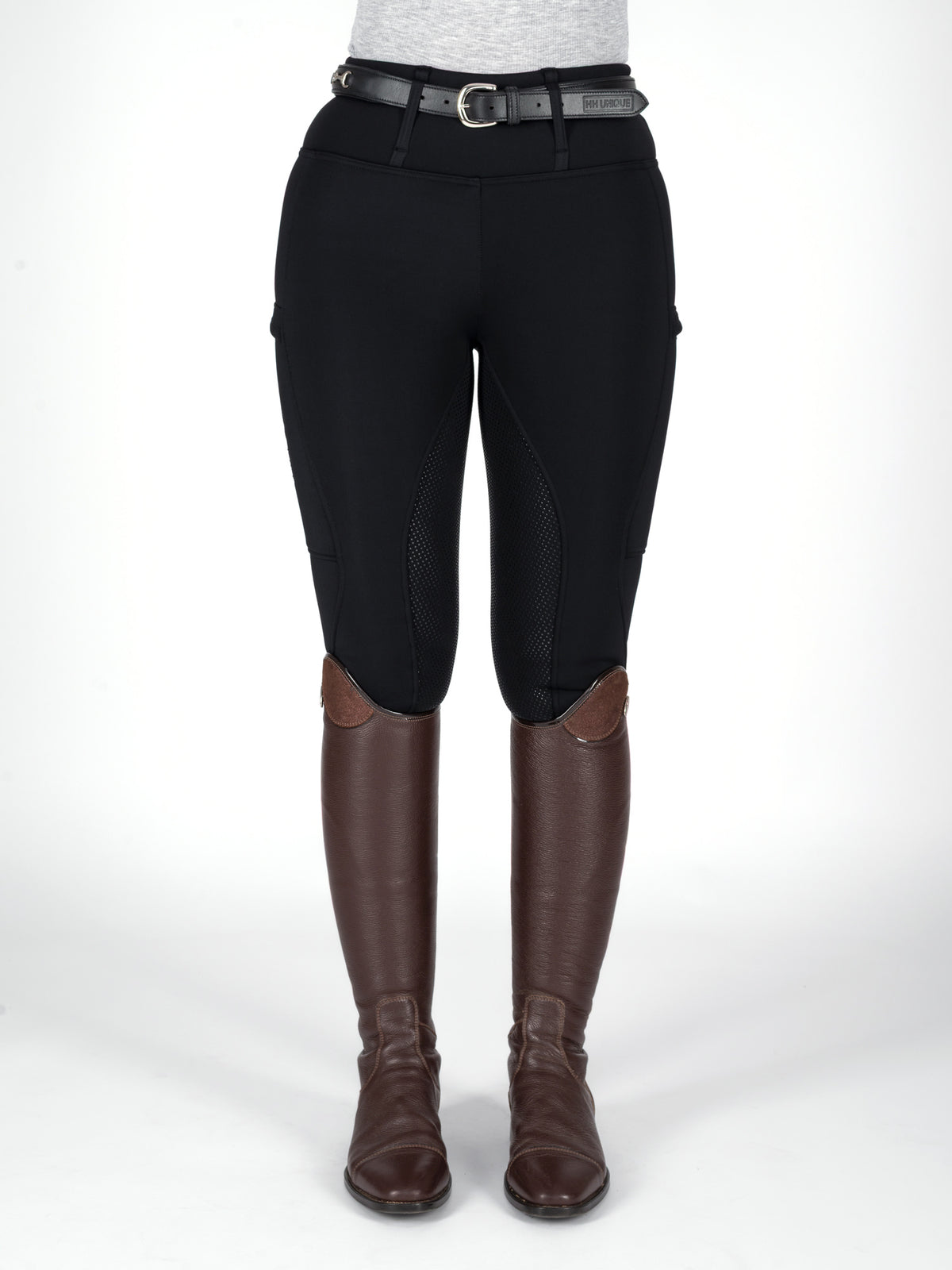 HORZEHOODS® Black UltraHeat™️ Compression Leggings