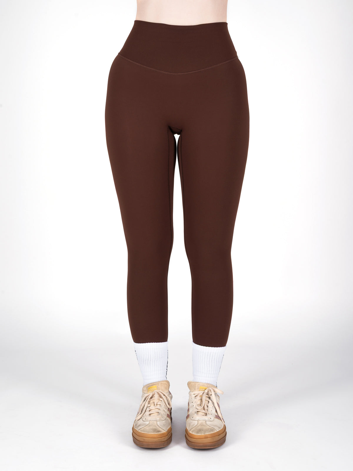 HORZEHOODS® Brown Basicz Comfort Base Leggings (PO: despatch 18/10)