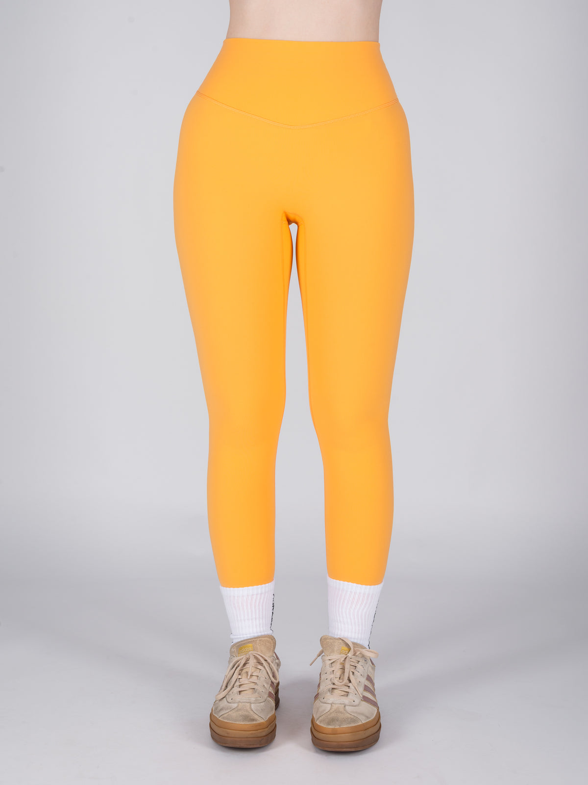 HORZEHOODS® Orange Basicz Comfort Base Leggings (PO: despatch 18/10)