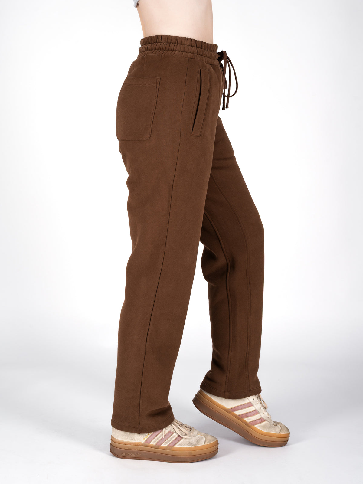 HORZEHOODS® Brown Basicz Relaxed Jersey Joggers (PO: despatch 18/10)