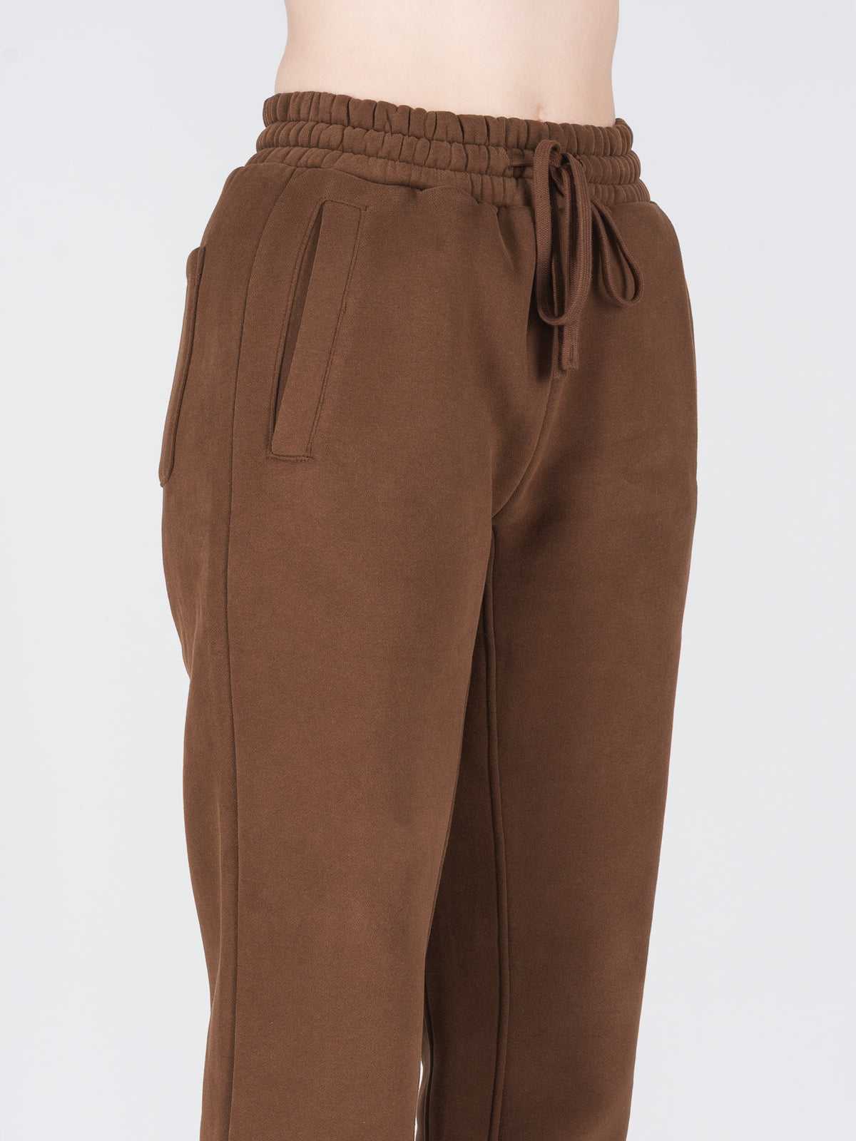 HORZEHOODS® Brown Basicz Relaxed Jersey Joggers (PO: despatch 18/10)