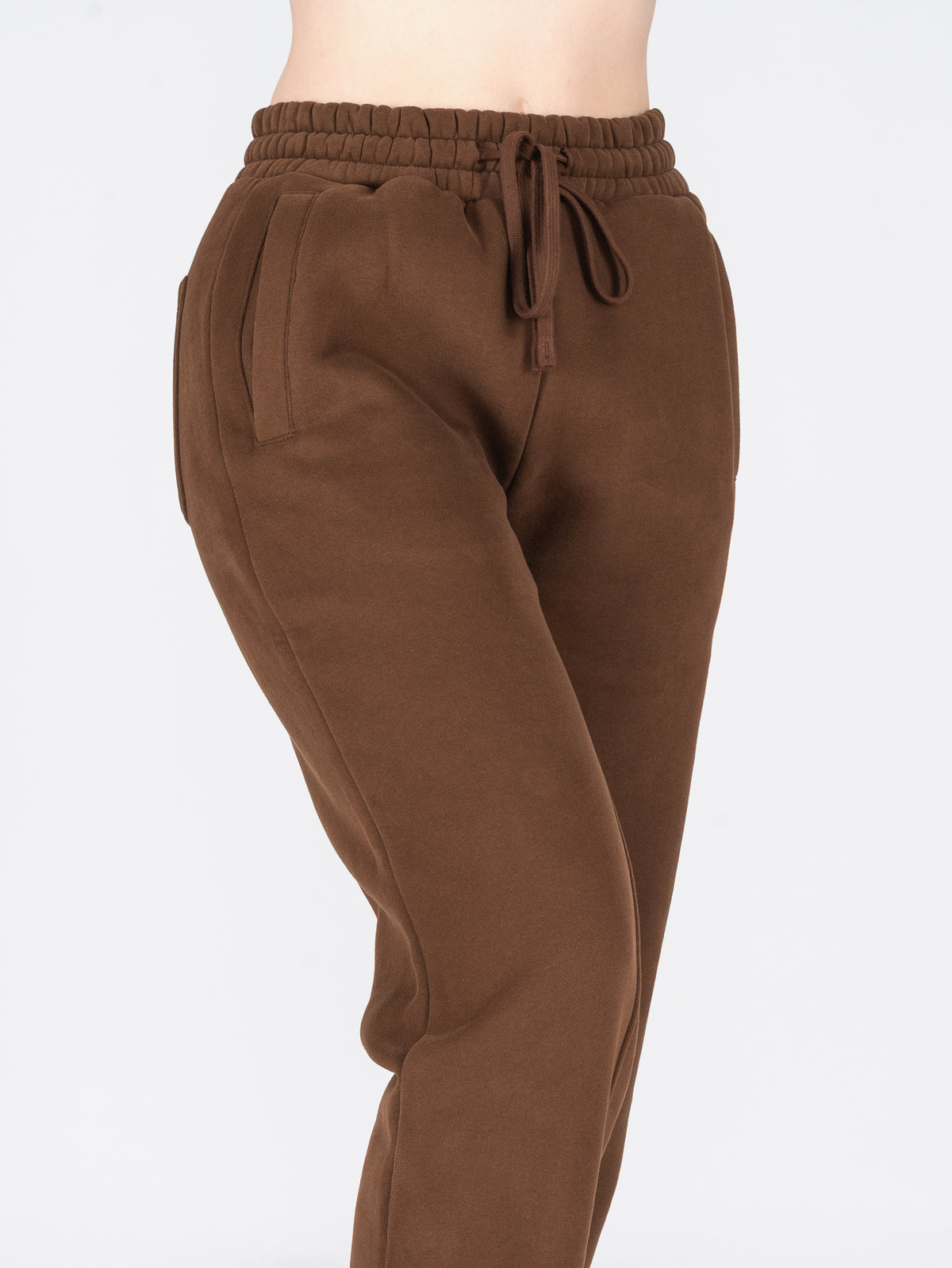 HORZEHOODS® Brown Basicz Relaxed Jersey Joggers (PO: despatch 18/10)