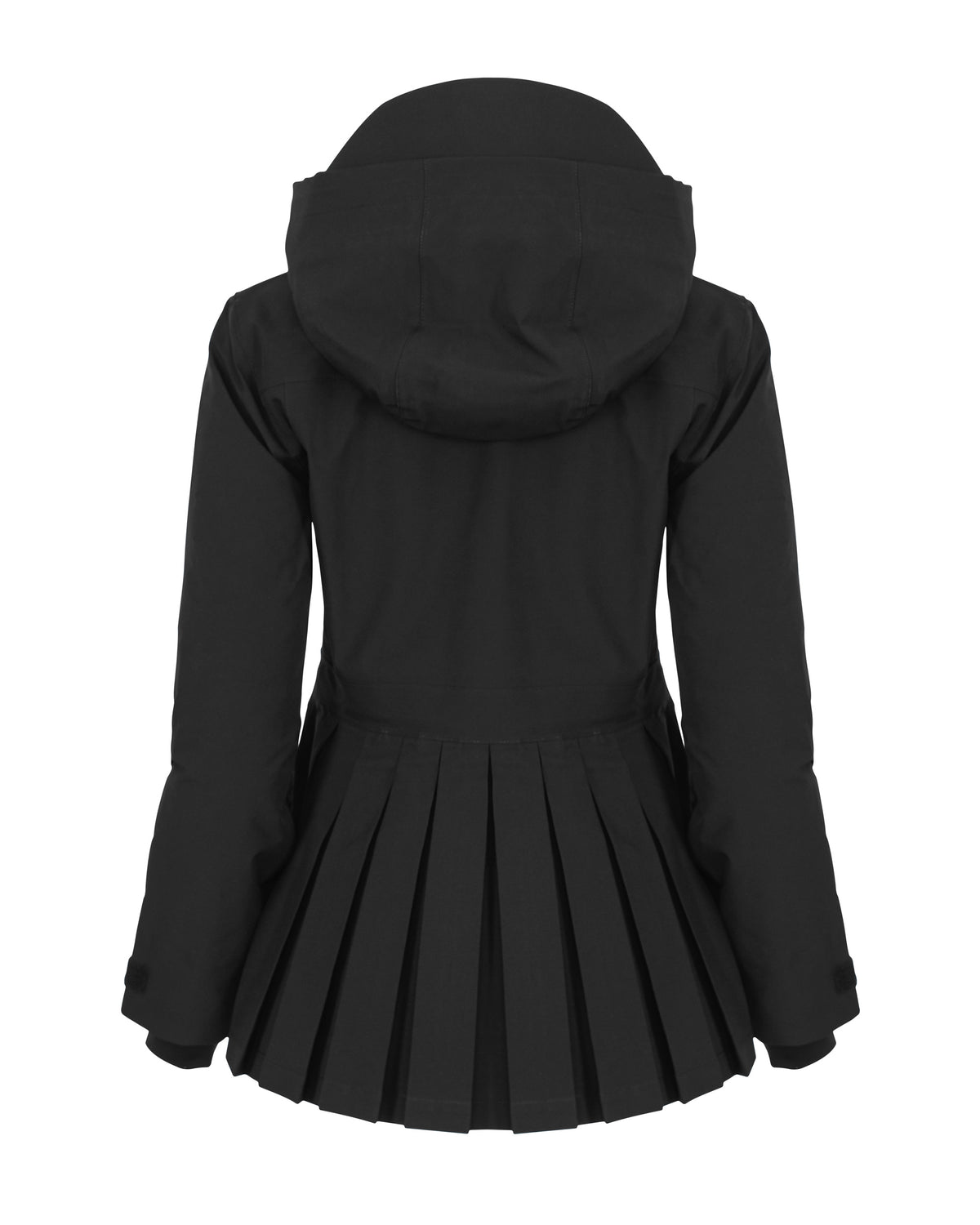 HORZEHOODS® ProPleat®️ Black Waterproof Coat (no restocks for 2026)