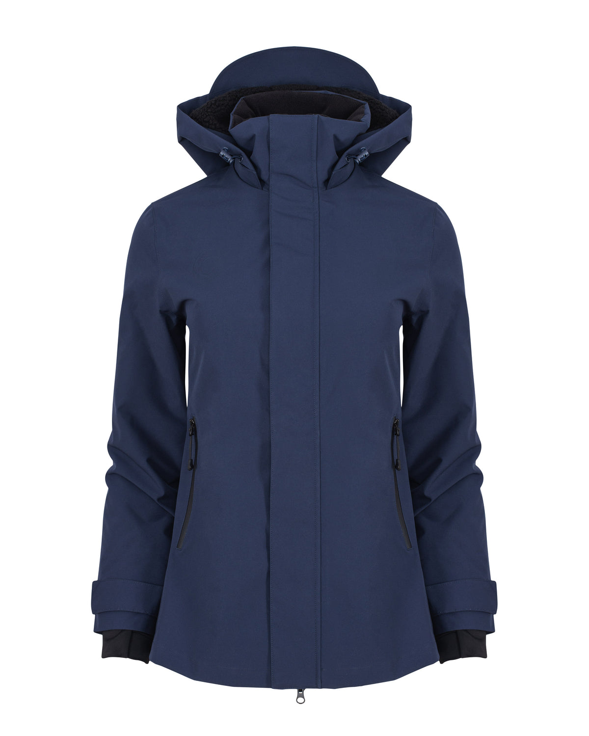 HORZEHOODS® Navy ProPleat®️ Waterproof Coat