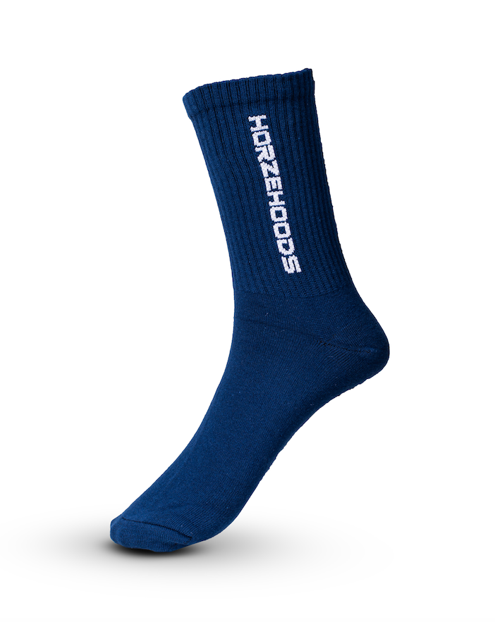 HORZEHOODS® Blue Performance Crew Socks
