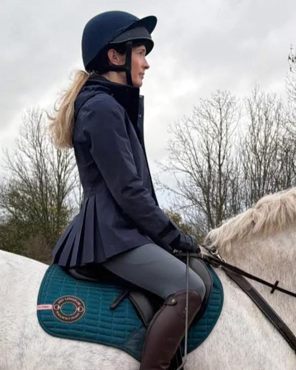 HORZEHOODS® ProPleat®️ Navy Waterproof Coat (Now in Stock)