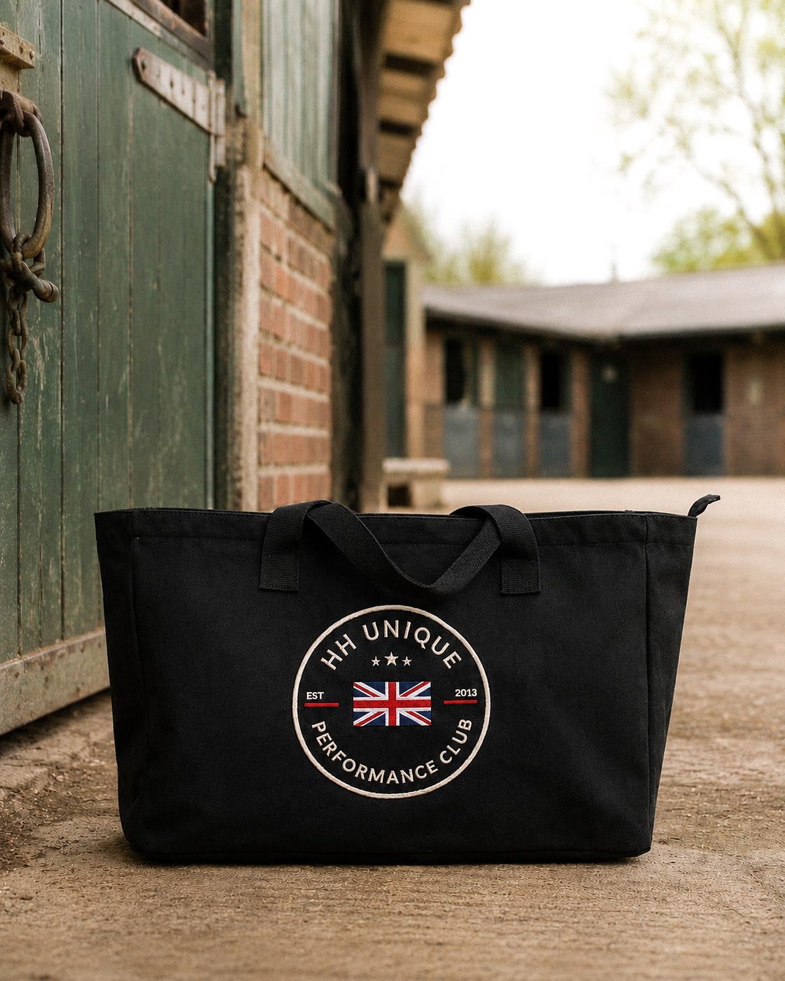 HORZEHOODS® Performance Club Black 'Bits & Boots' Bag - With Zip