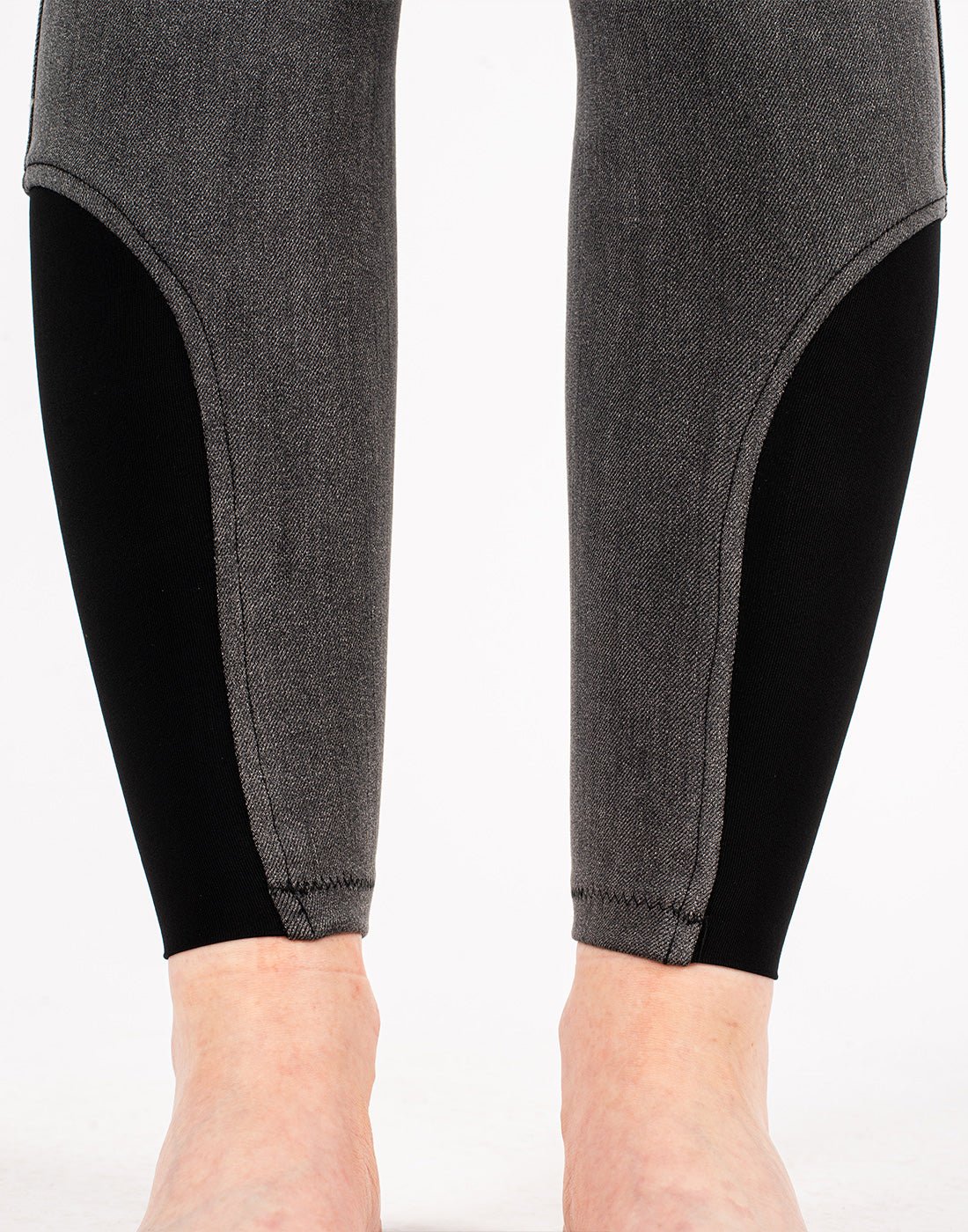 HORZEHOODS® Acid Grey Demi Denim Jeggings - Horzehoods5060521421253