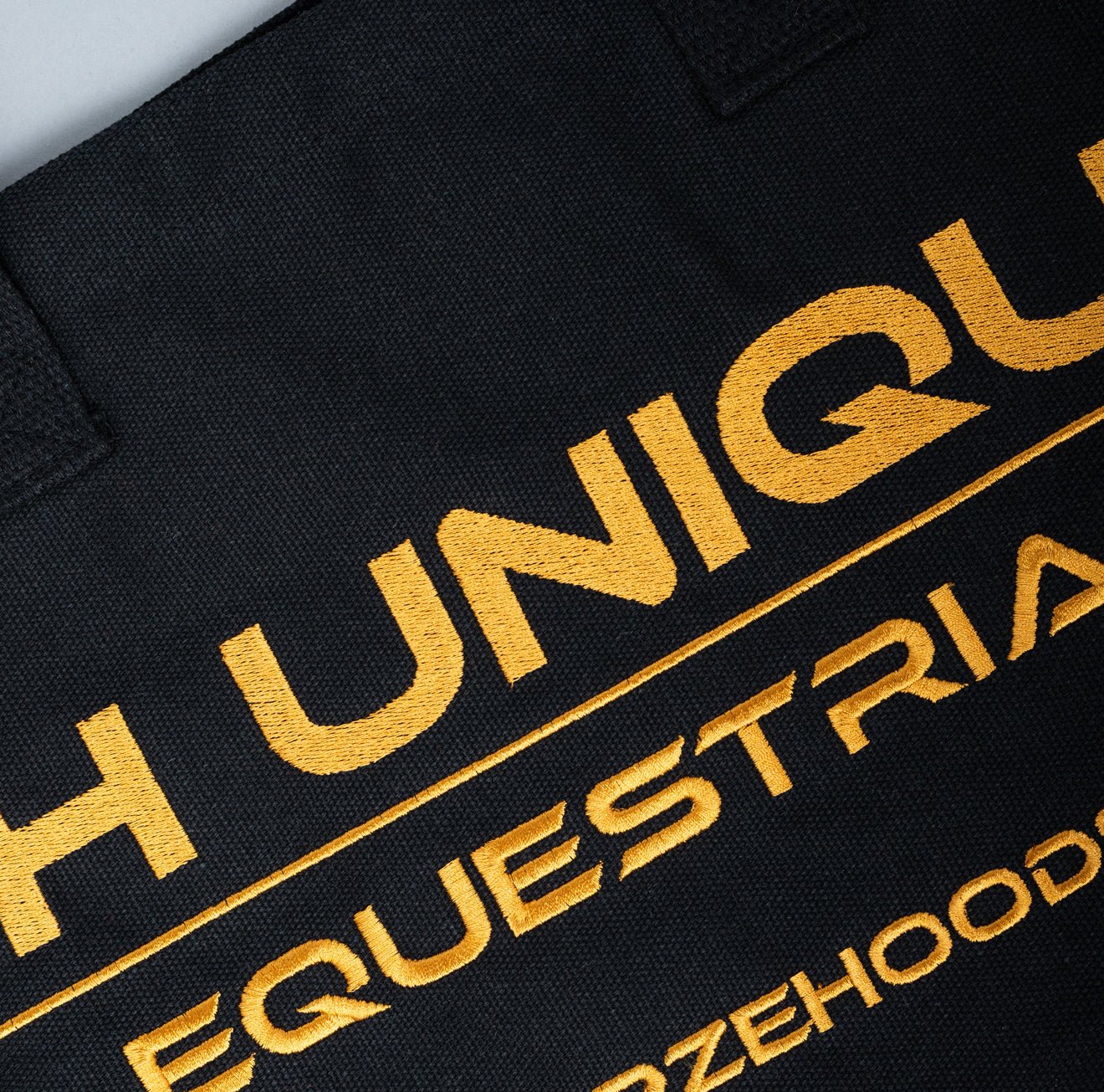 HORZEHOODS® 'Bits & Boots' Bag in Black & Gold - Horzehoods