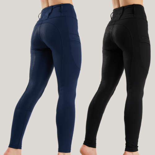 HORZEHOODS® Black and Navy V - Seam Air2 Leggings Gift Set (Bundle & Save) - Horzehoods