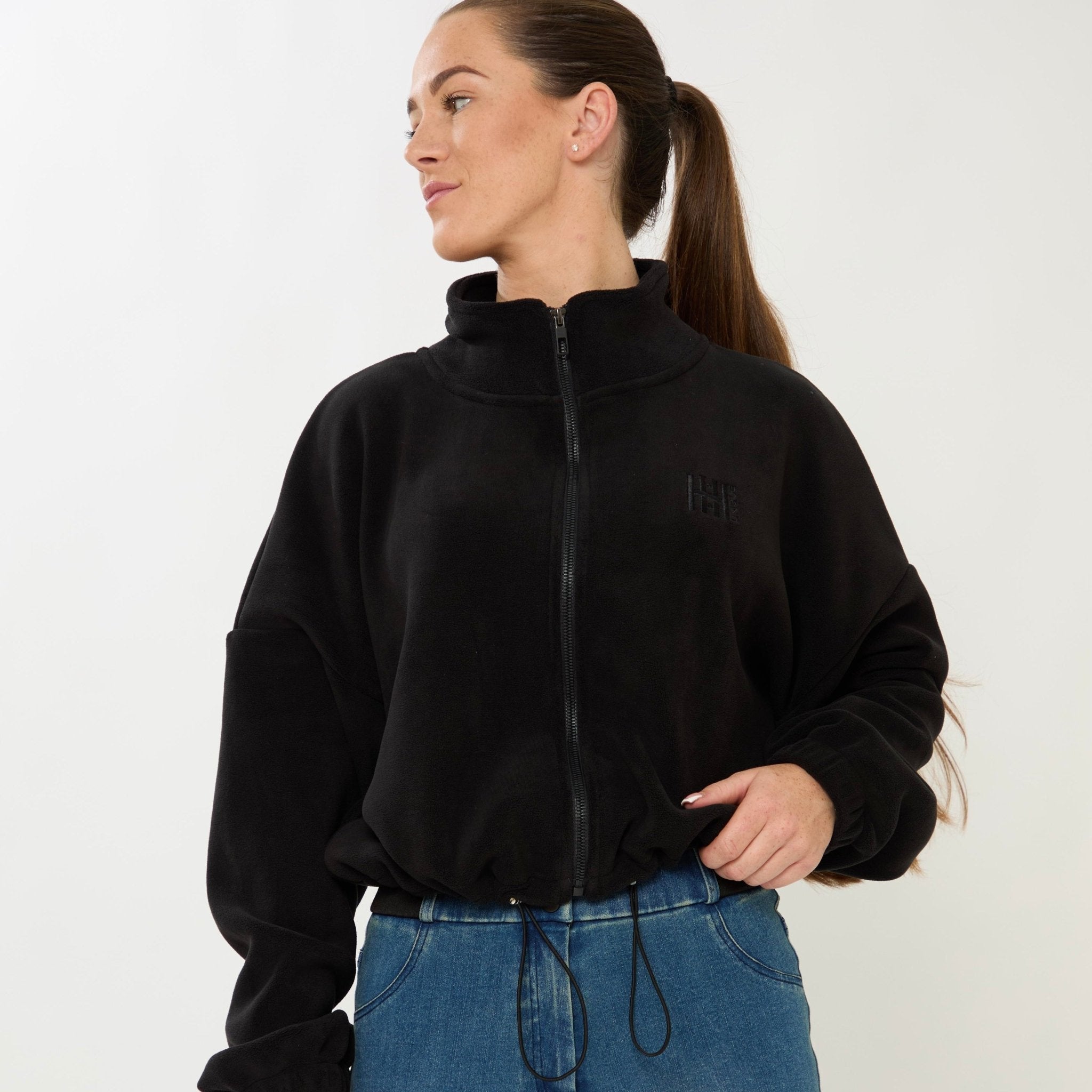 HORZEHOODS® Black Basicz EveryDayz Bomber Jacket - Horzehoods5056725022013