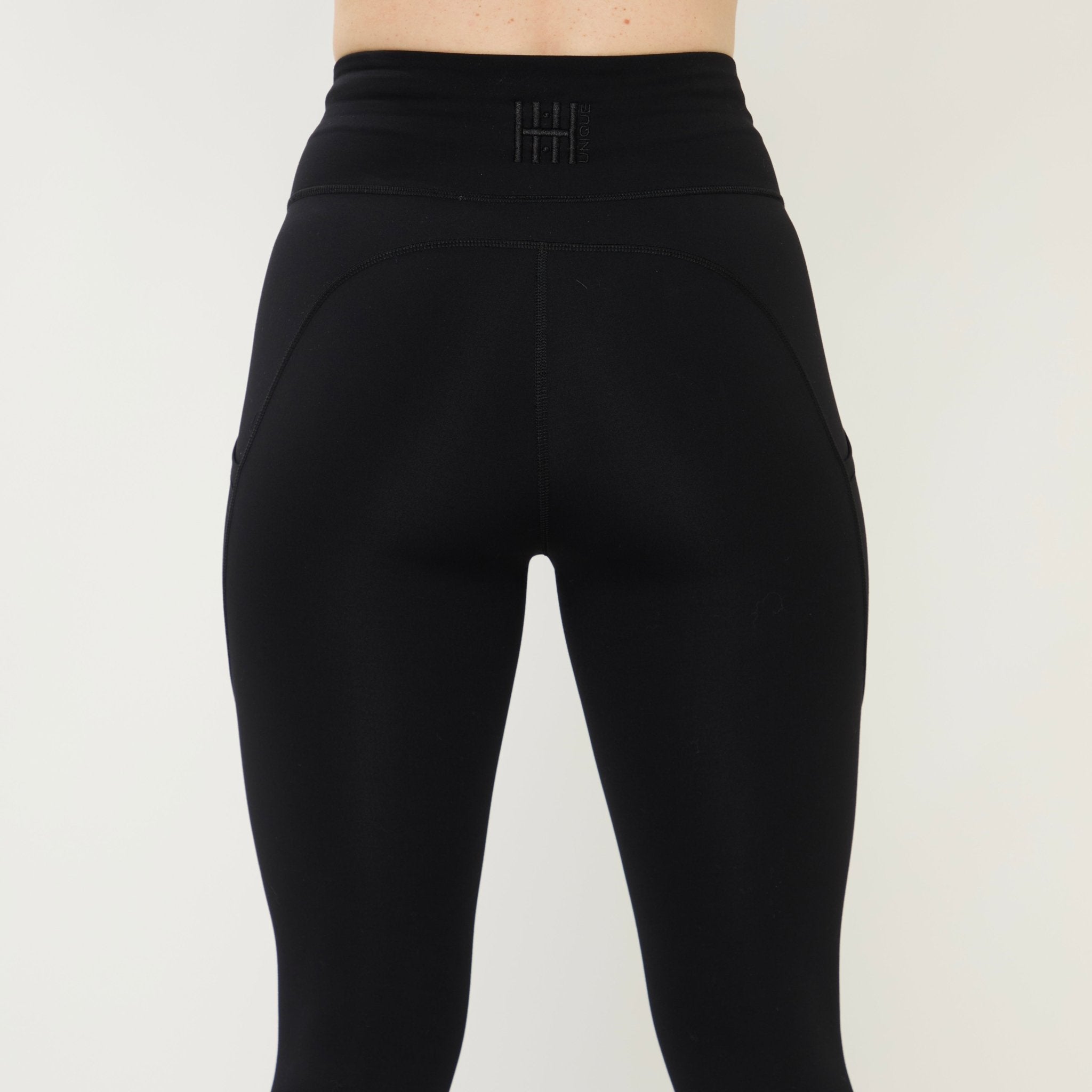 HORZEHOODS® Black Basicz Range Non Riding Comfort Leggings - Horzehoods5056725022846