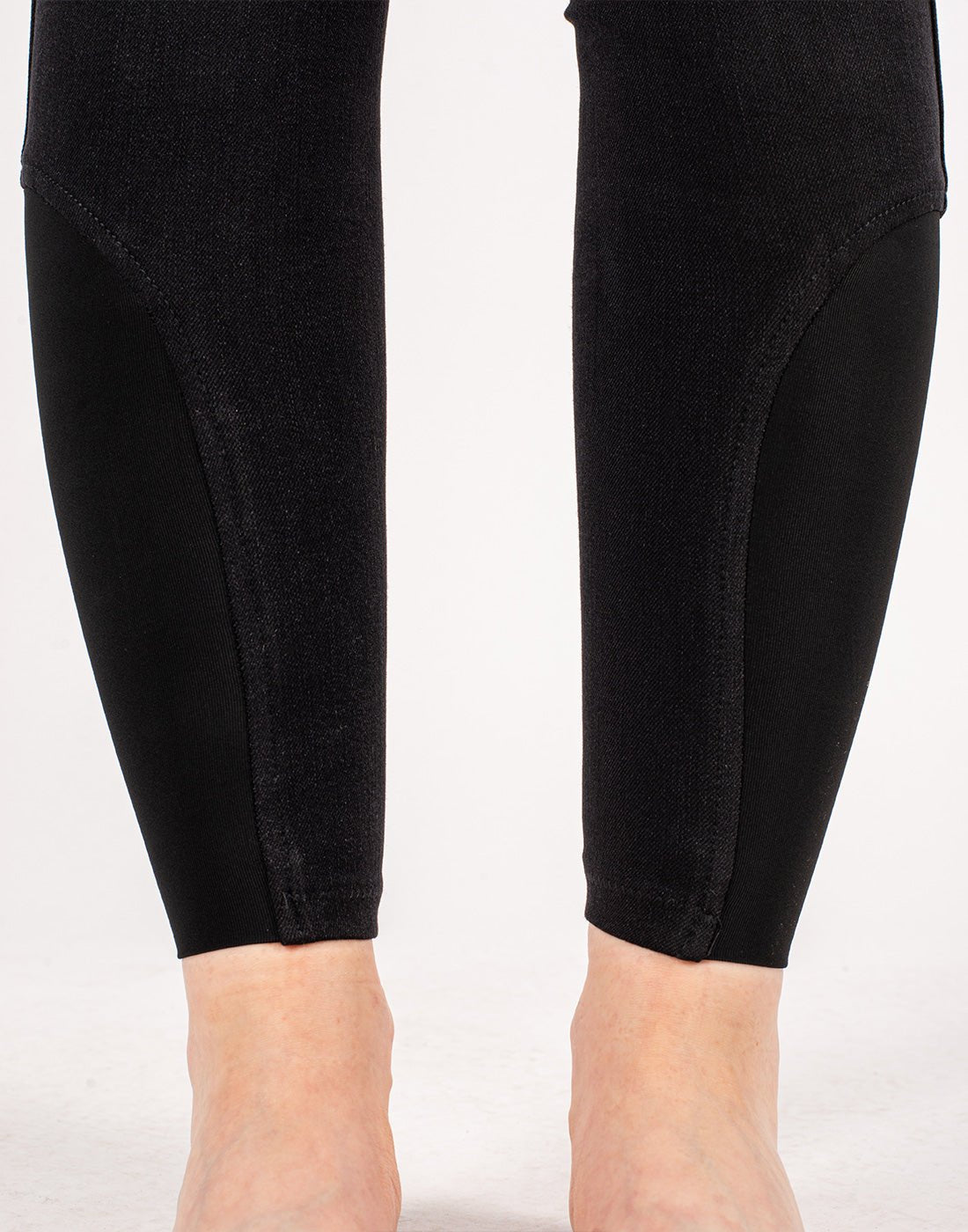 HORZEHOODS® Black Demi Denim Jeggings - Horzehoods5060521421437