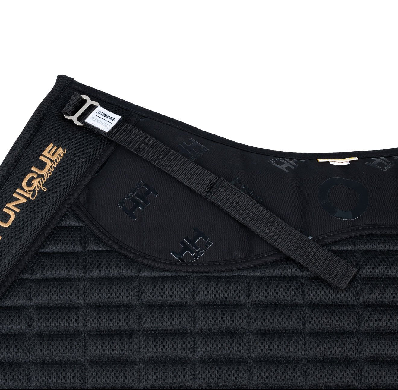 HORZEHOODS® Black & Gold Porthole AirGel Pad GP/Jump - Horzehoods5056725017538