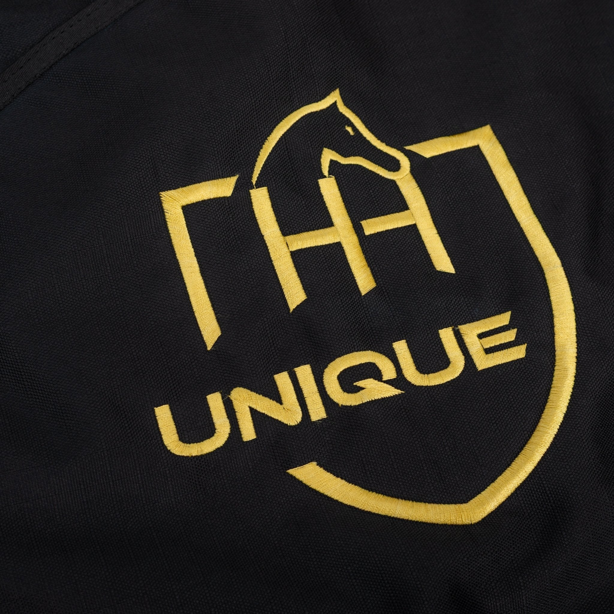 HORZEHOODS® Black & Gold Waterproof Quarter Sheet - Horzehoods5056725017774