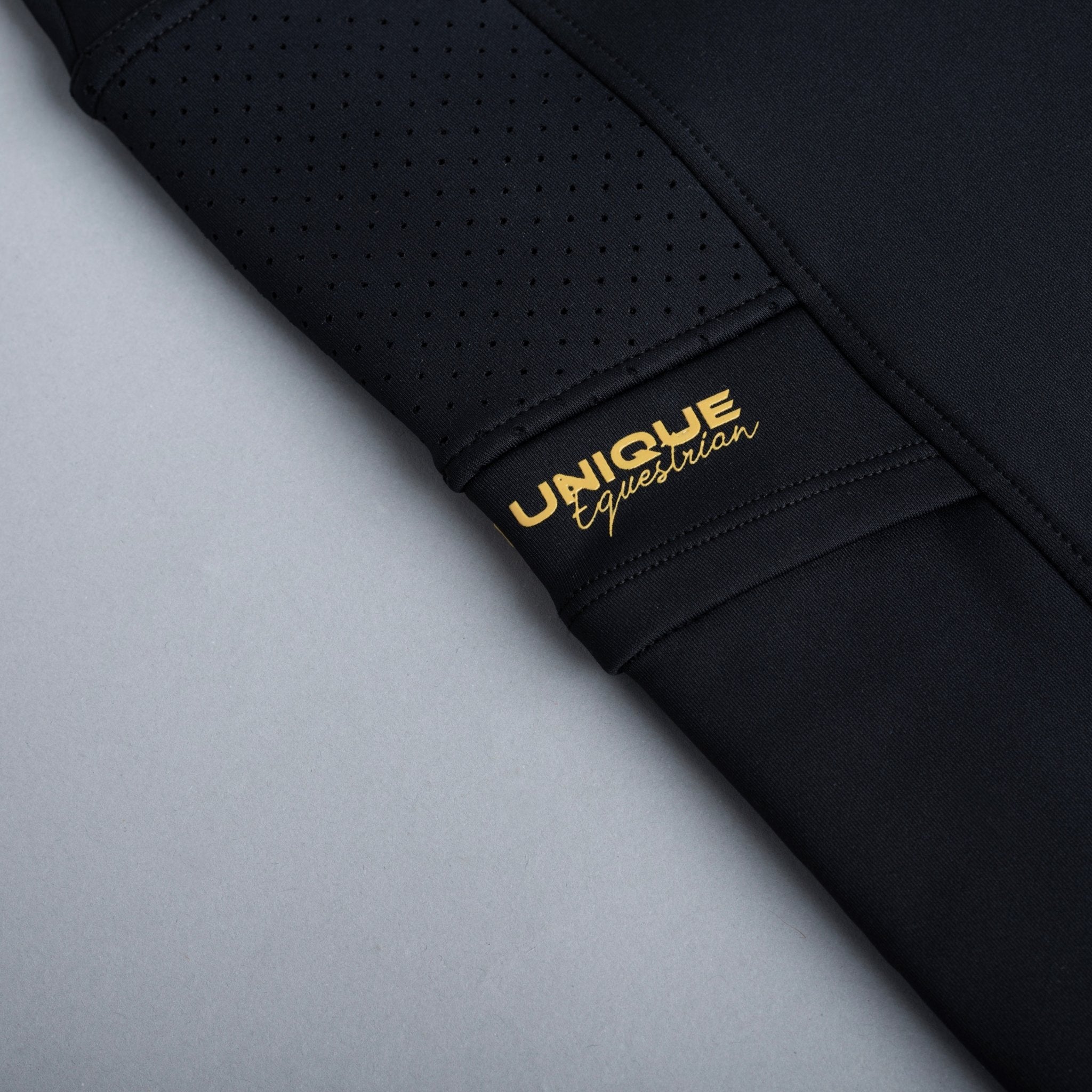 HORZEHOODS® Black V - Seam Thermo Riding Leggings - Horzehoods5056725019389