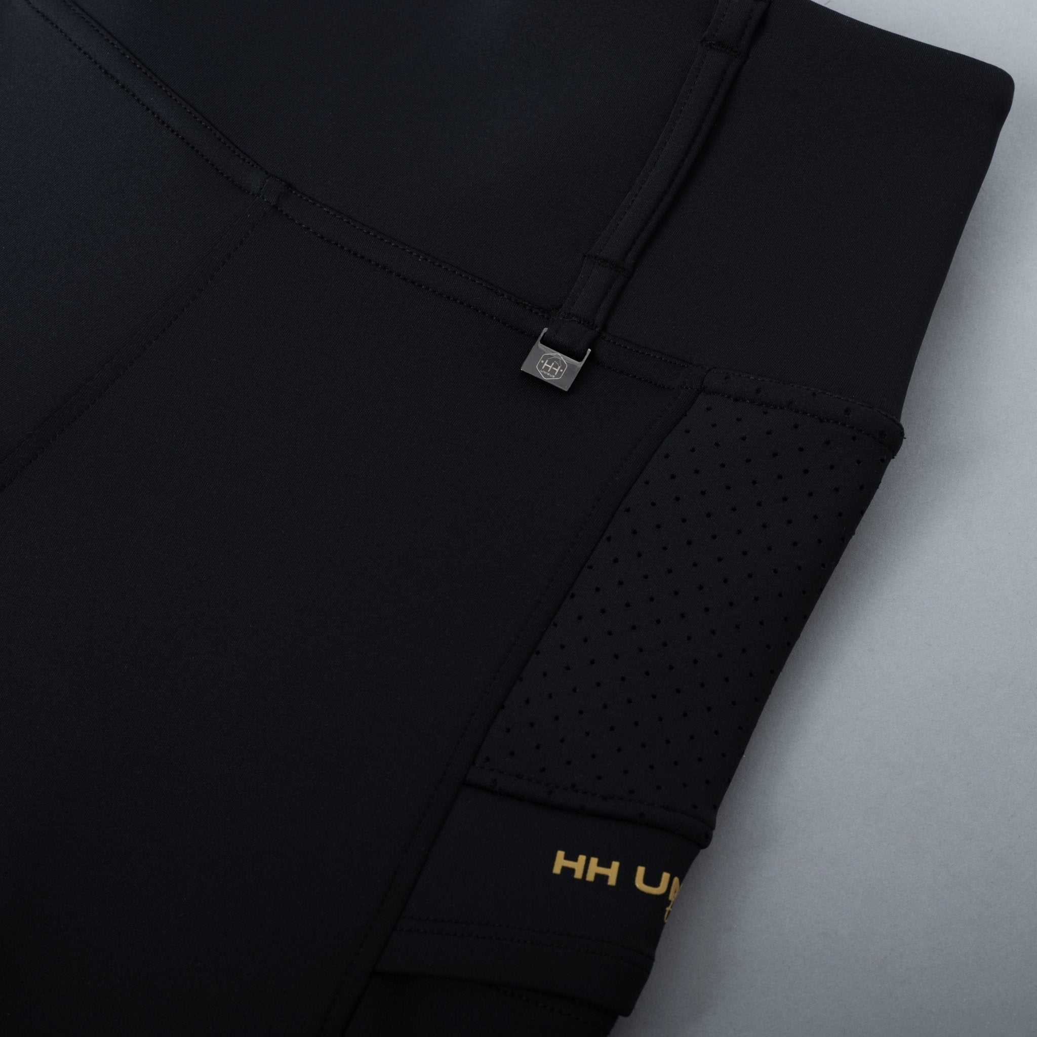 HORZEHOODS® Black V - Seam Thermo Riding Leggings - Horzehoods5056725019389