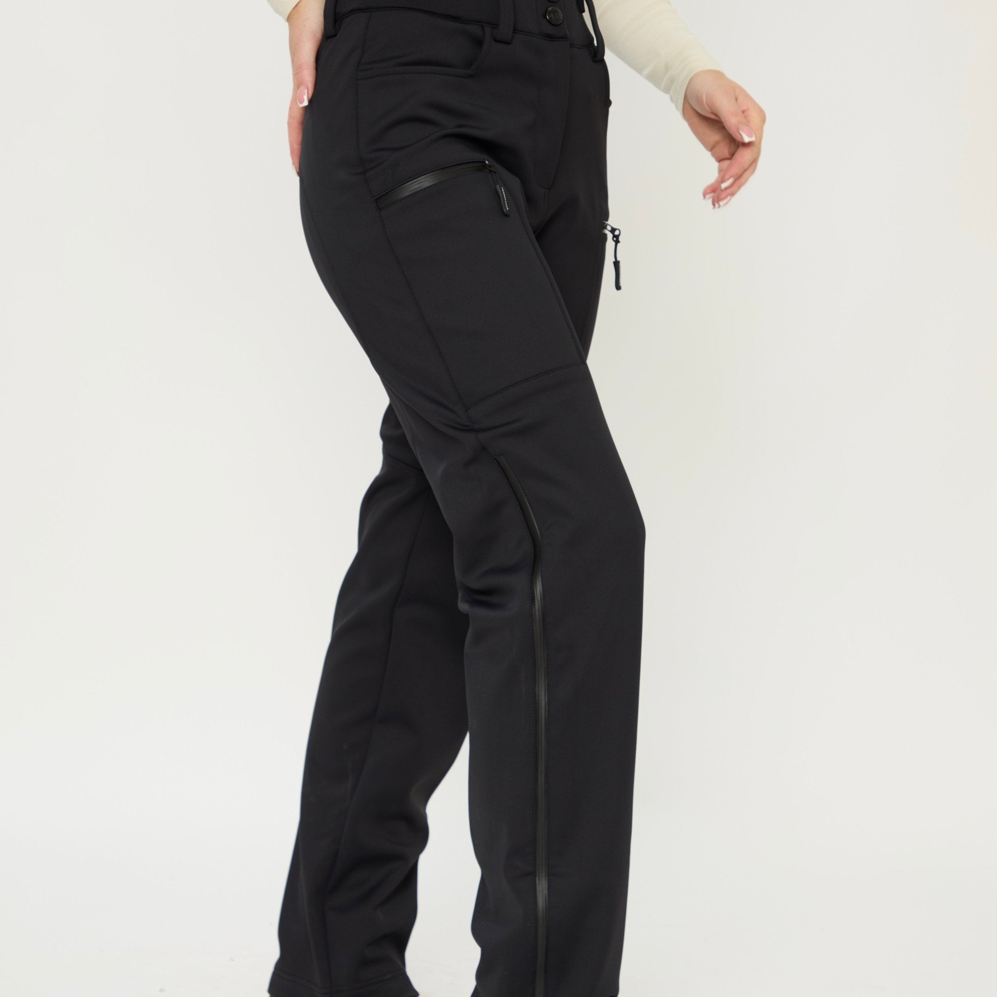 HORZEHOODS® Black Waterproof QuickMount™️ Breeches - Horzehoods5056725023027