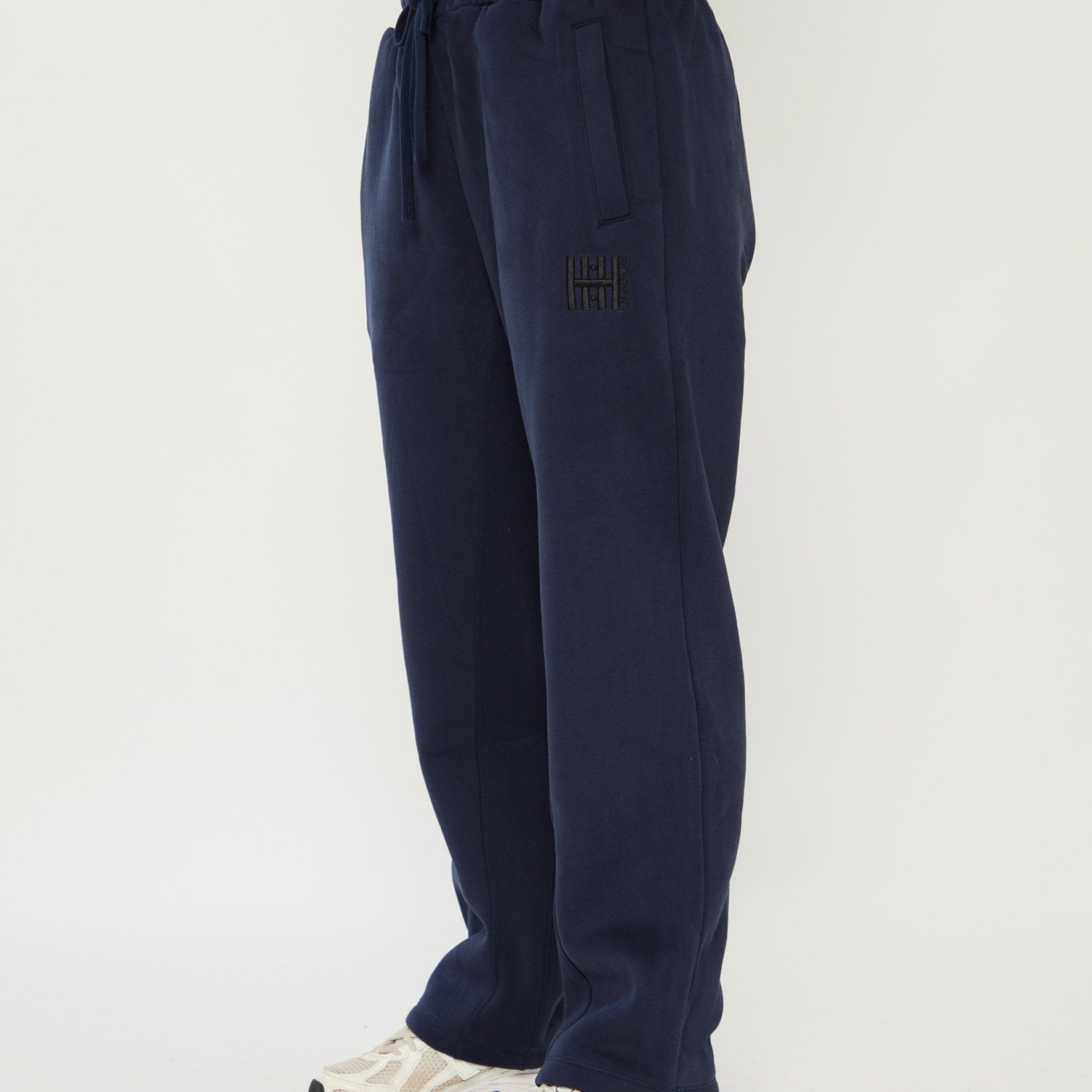 HORZEHOODS® Blue Basicz Relaxed Jersey Joggers - Horzehoods5056725021221