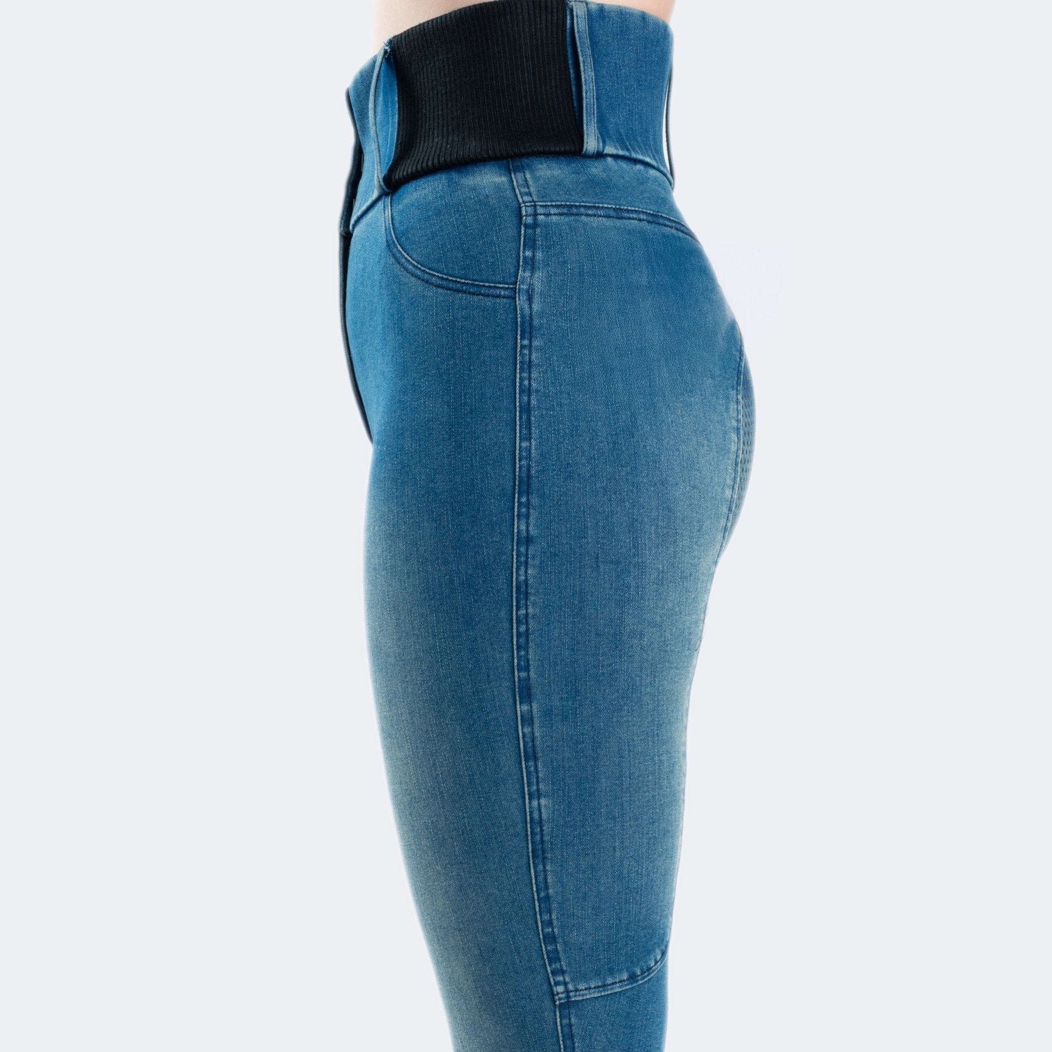 HORZEHOODS® DAKOTA Denim Boot Leg Jeans (No Grip) (Pre - Order 28/10) - Horzehoods5056725018368