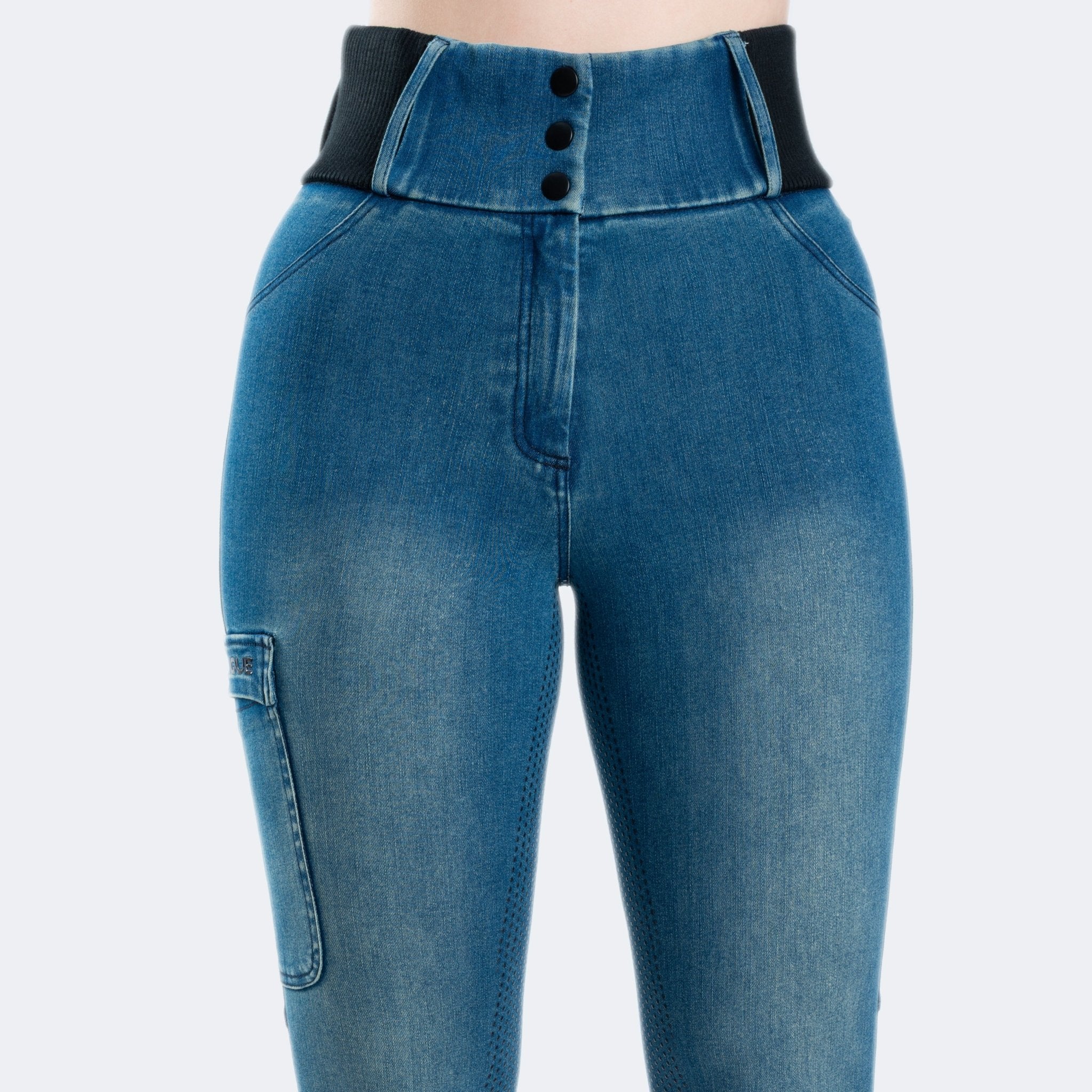 HORZEHOODS® DAKOTA Denim Boot Leg Jeans (No Grip) (Pre - Order 28/10) - Horzehoods5056725018368