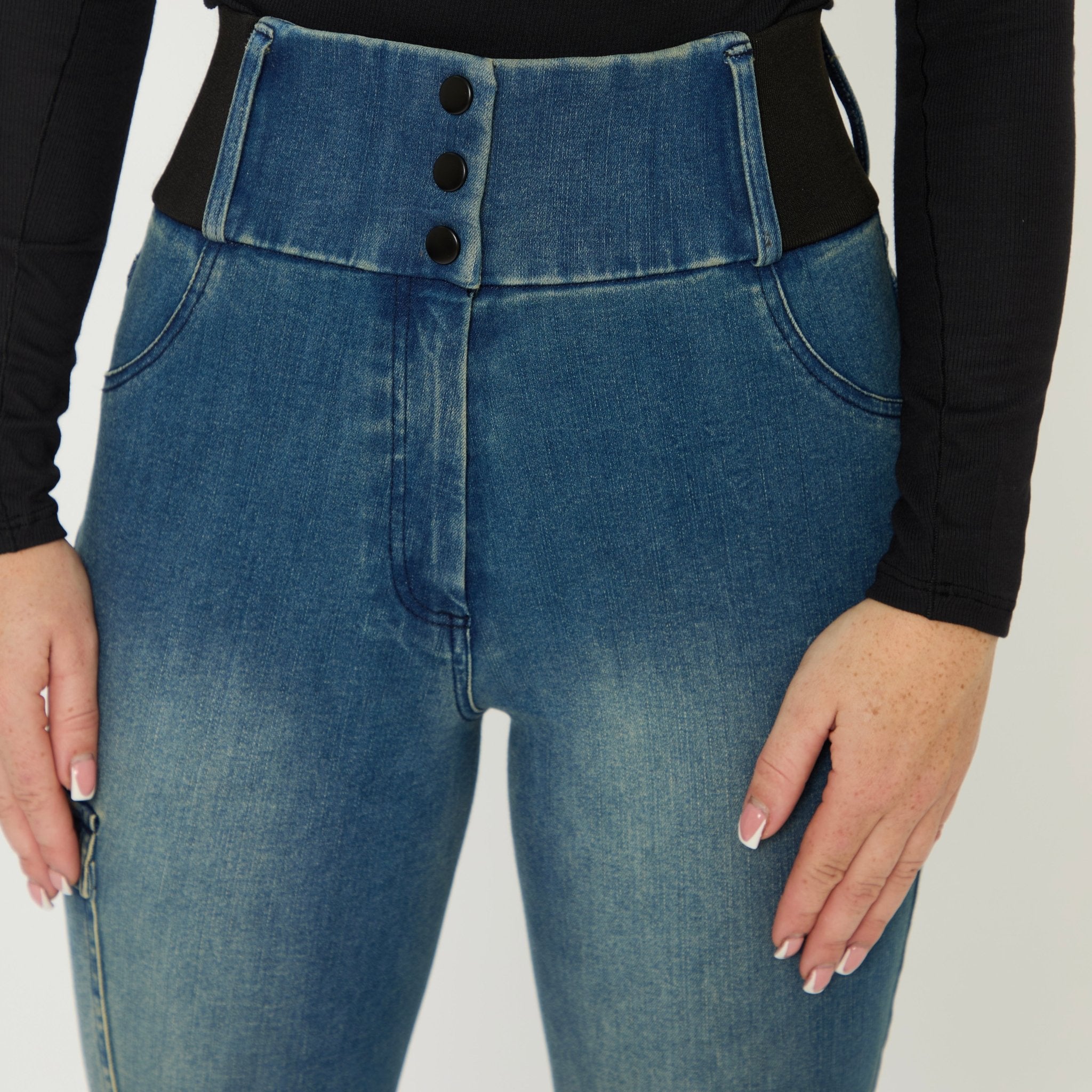 HORZEHOODS® DAKOTA Denim Slim Leg Jeans (Pre - Order 28/10) - Horzehoods5056725018160