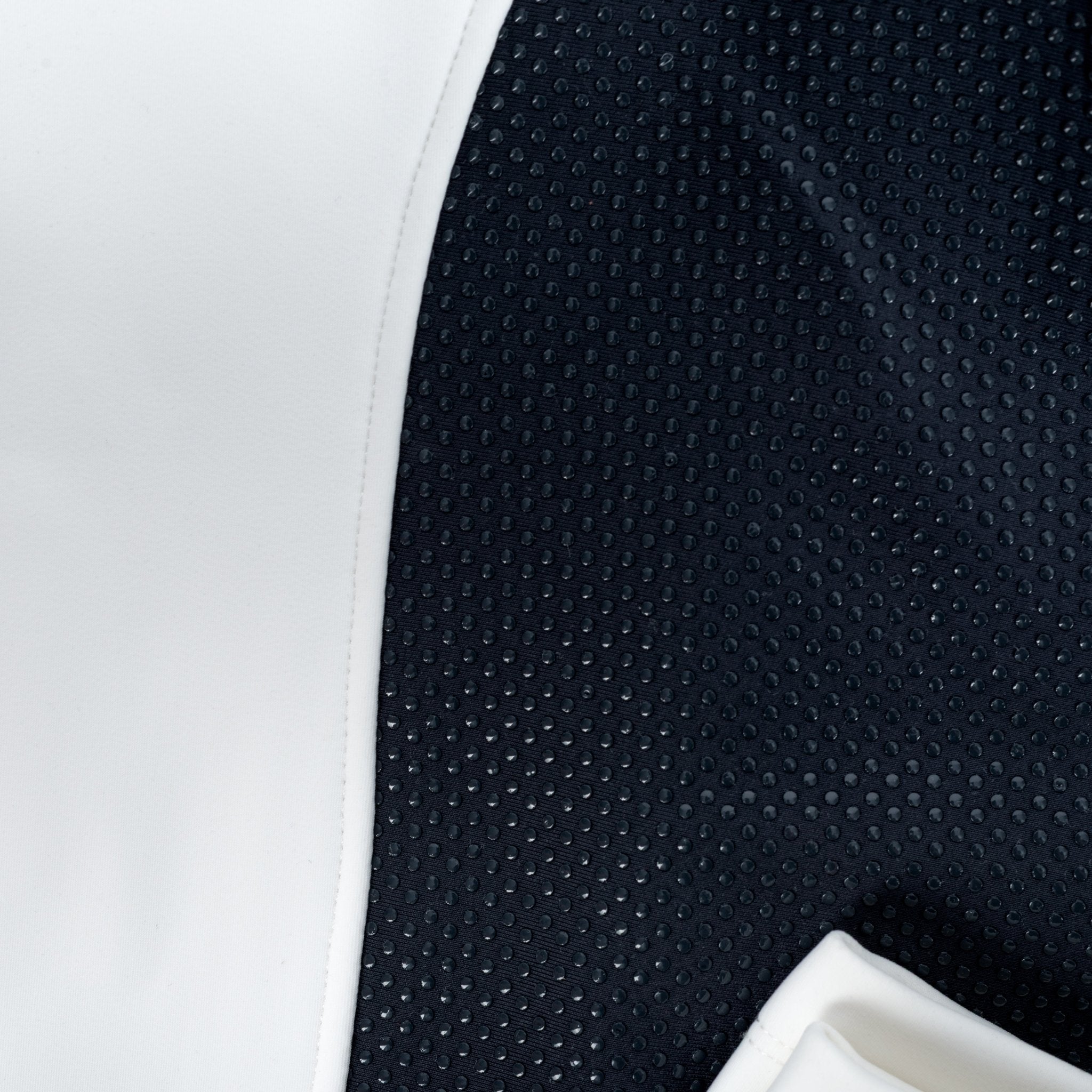 HORZEHOODS® DreamSculpt White & Navy Seat Breeches - Horzehoods5056725015275