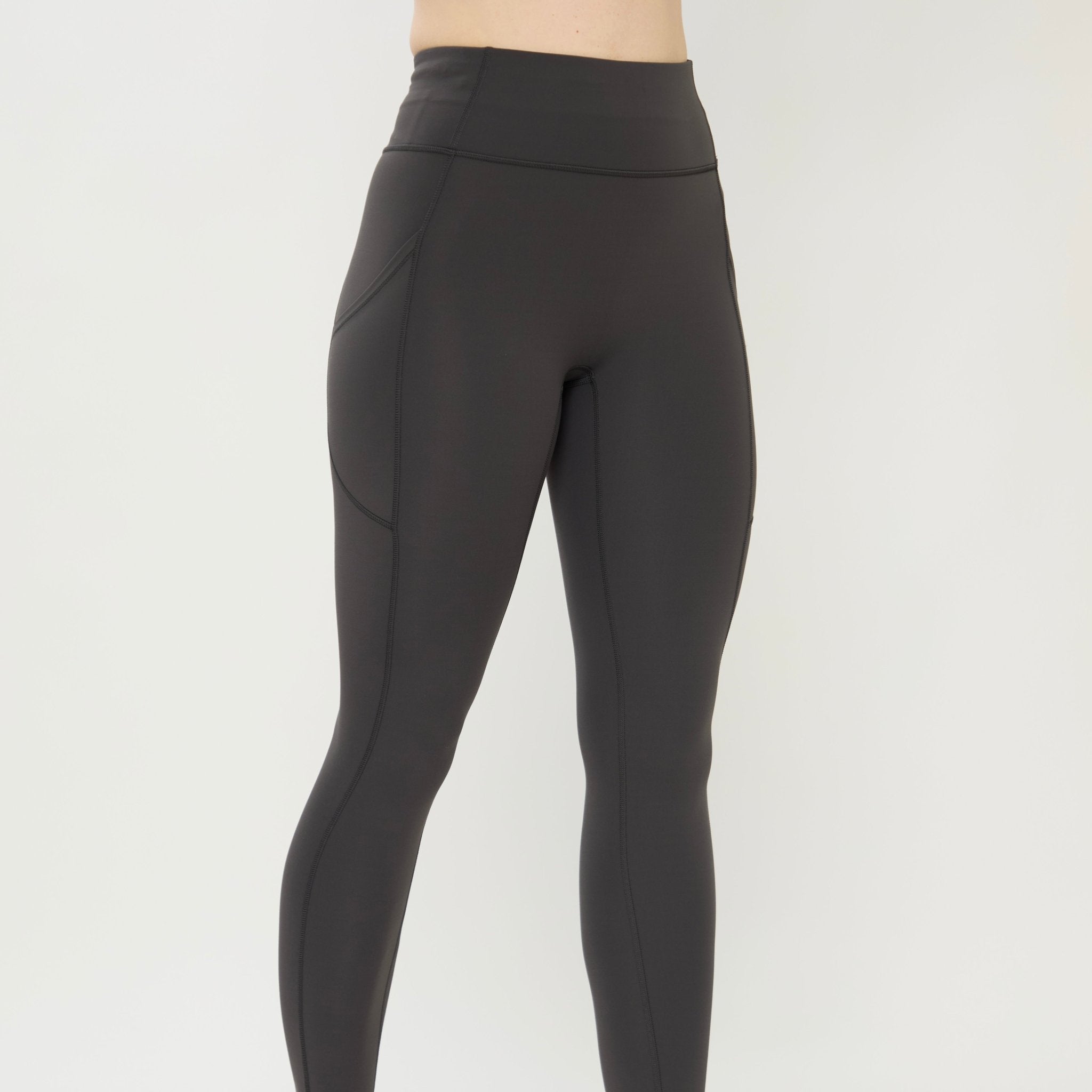 HORZEHOODS® Grey Basicz Range Non Riding Comfort Leggings - Horzehoods5056725022891