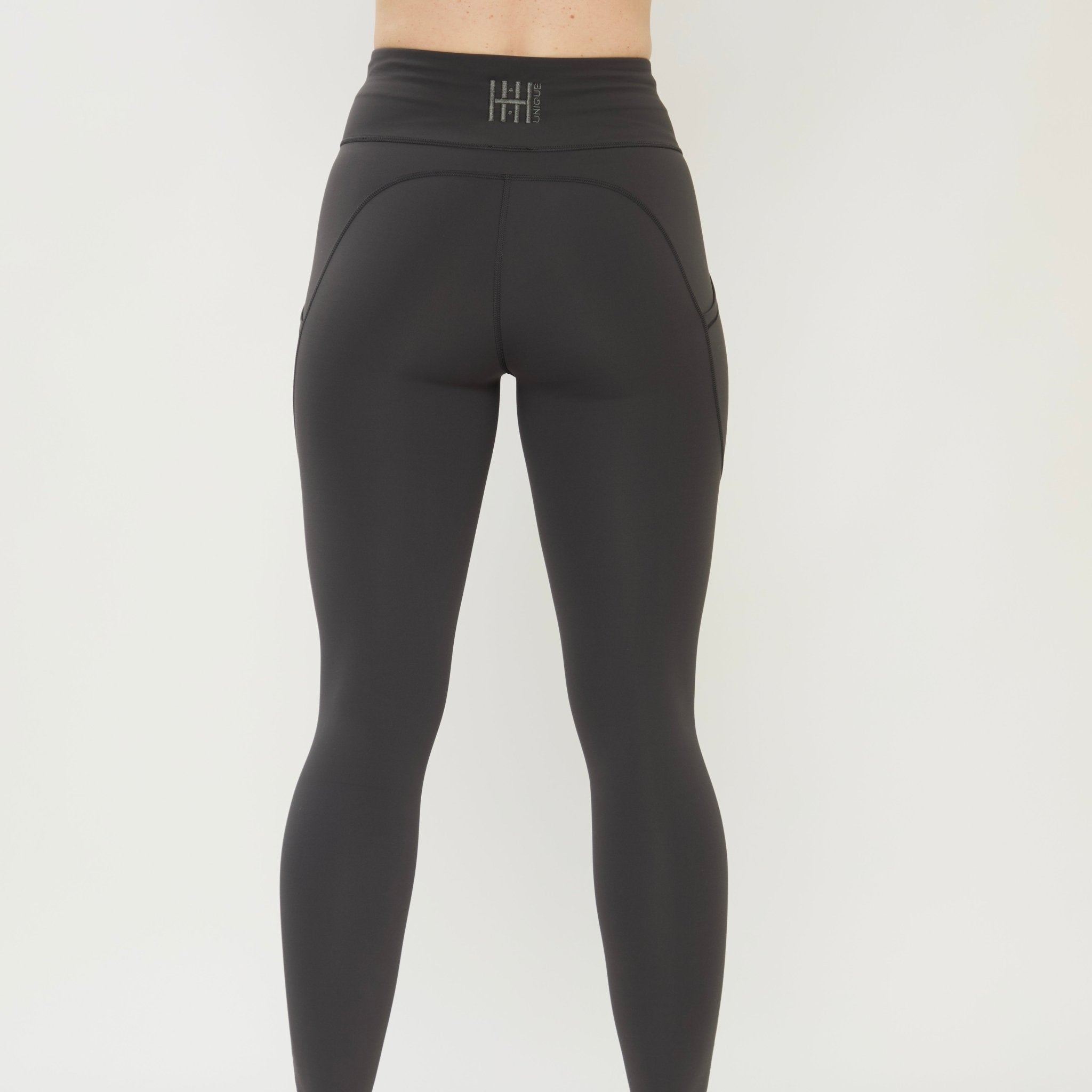 HORZEHOODS® Grey Basicz Range Non Riding Comfort Leggings - Horzehoods5056725022891