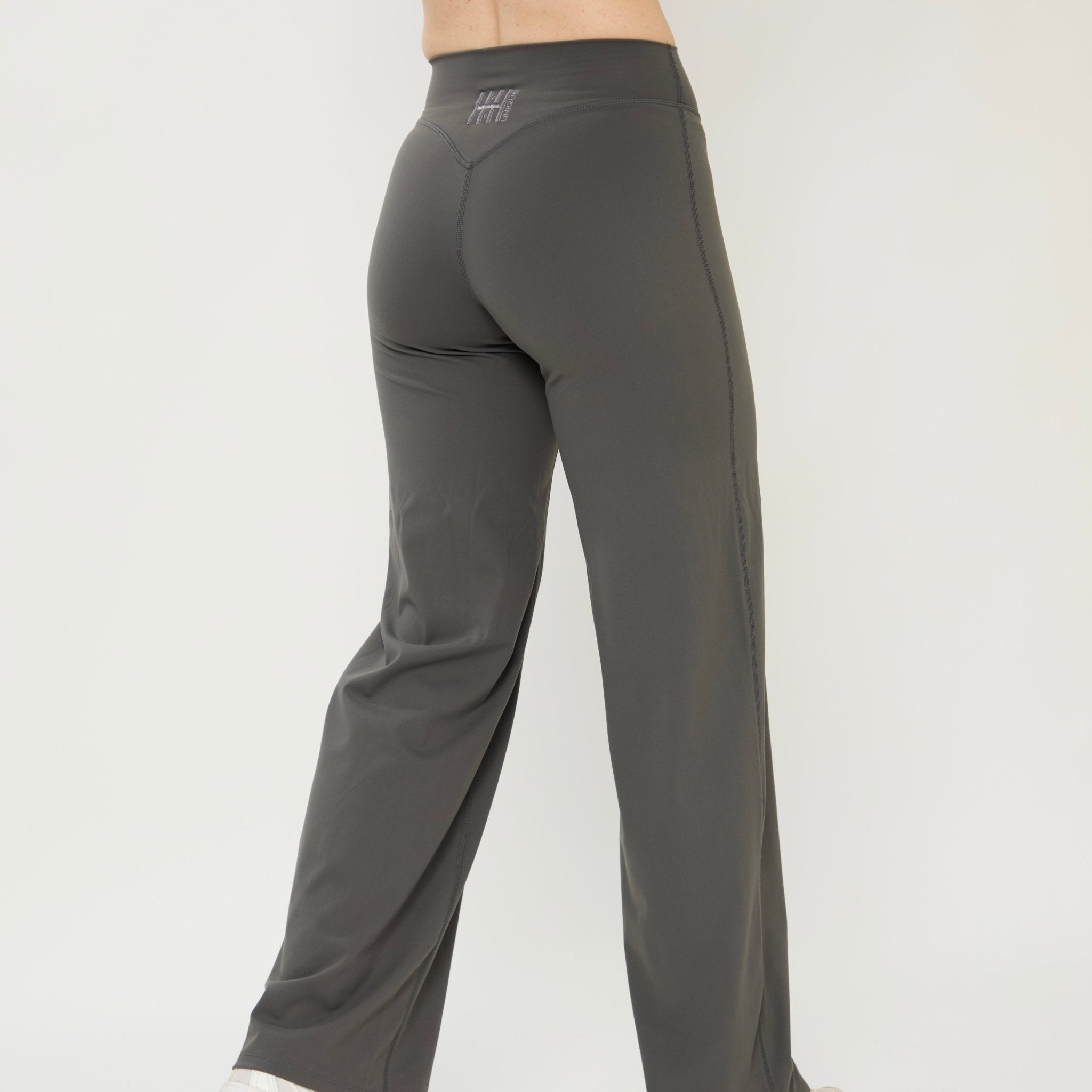 HORZEHOODS® Grey Flare Basicz Non Riding Leggings - Horzehoods5056725021740