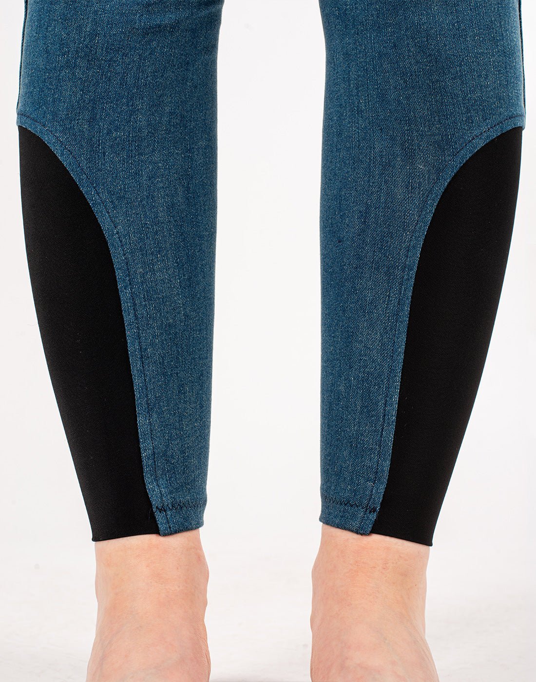 HORZEHOODS® Light Blue Demi Denim Jeggings - Horzehoods5060521421345