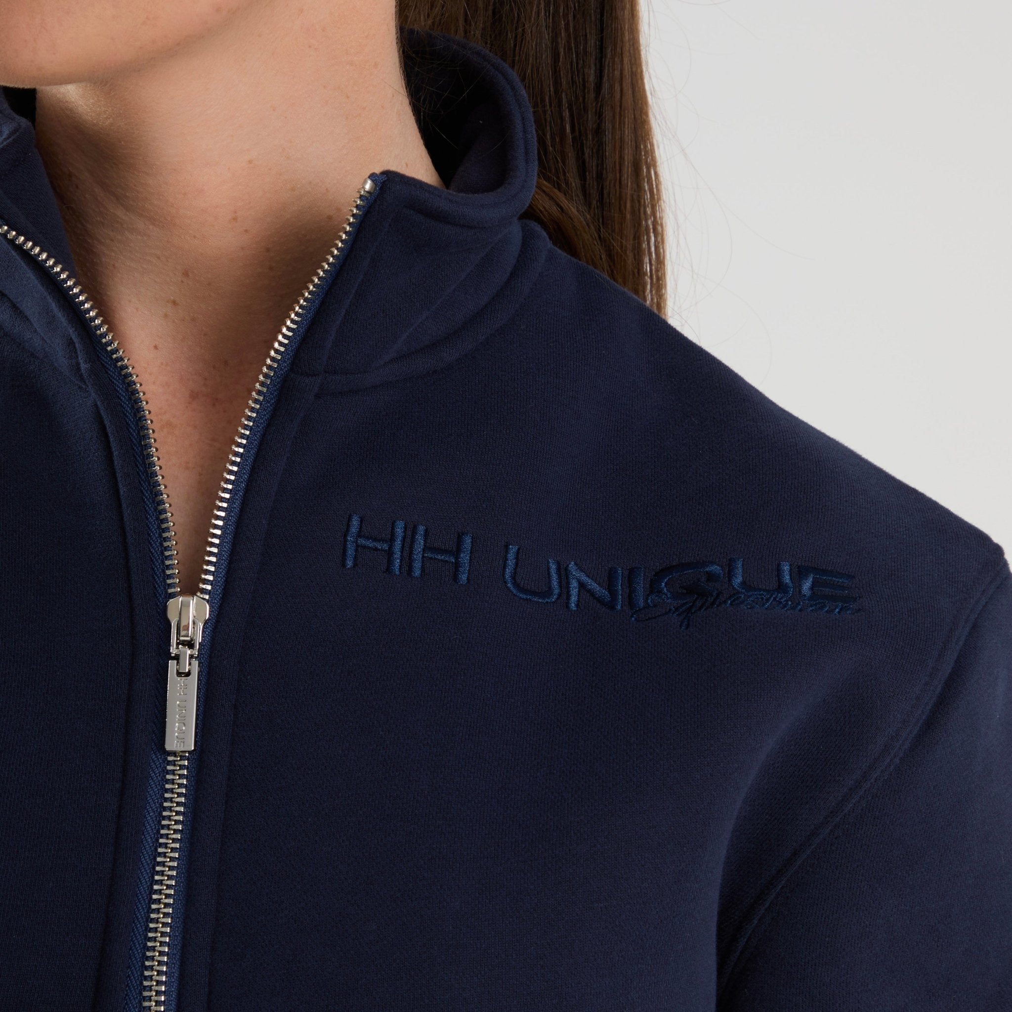 HORZEHOODS® Navy Dream Quarter - Zip Sweater Top - Horzehoods5056725014070